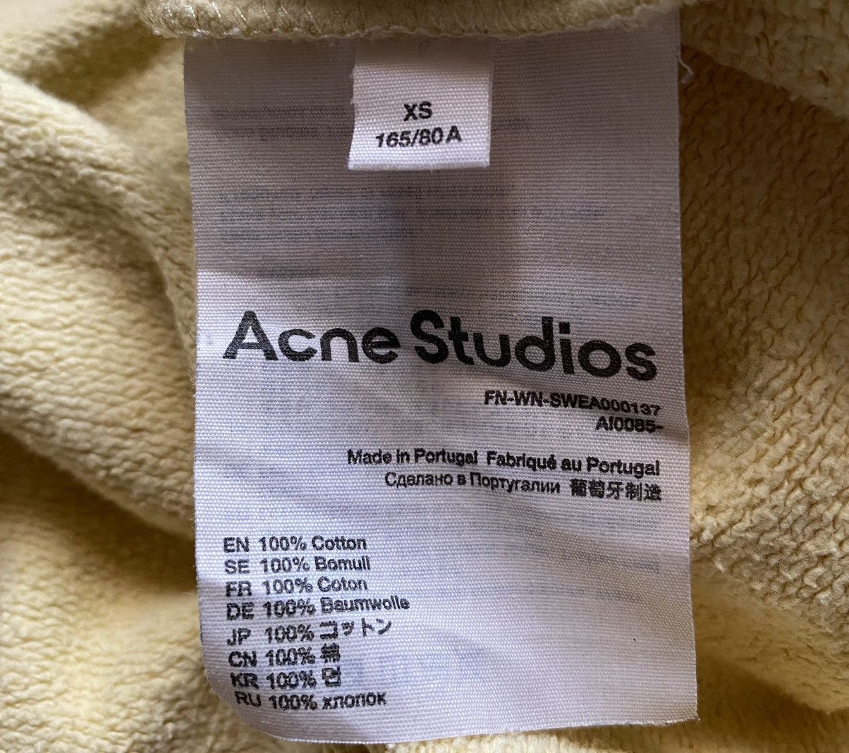 Acne Studios Acne Studios Ombre Cropped Sweater Size XS / US 0-2 / IT 36-38 - 7 Thumbnail