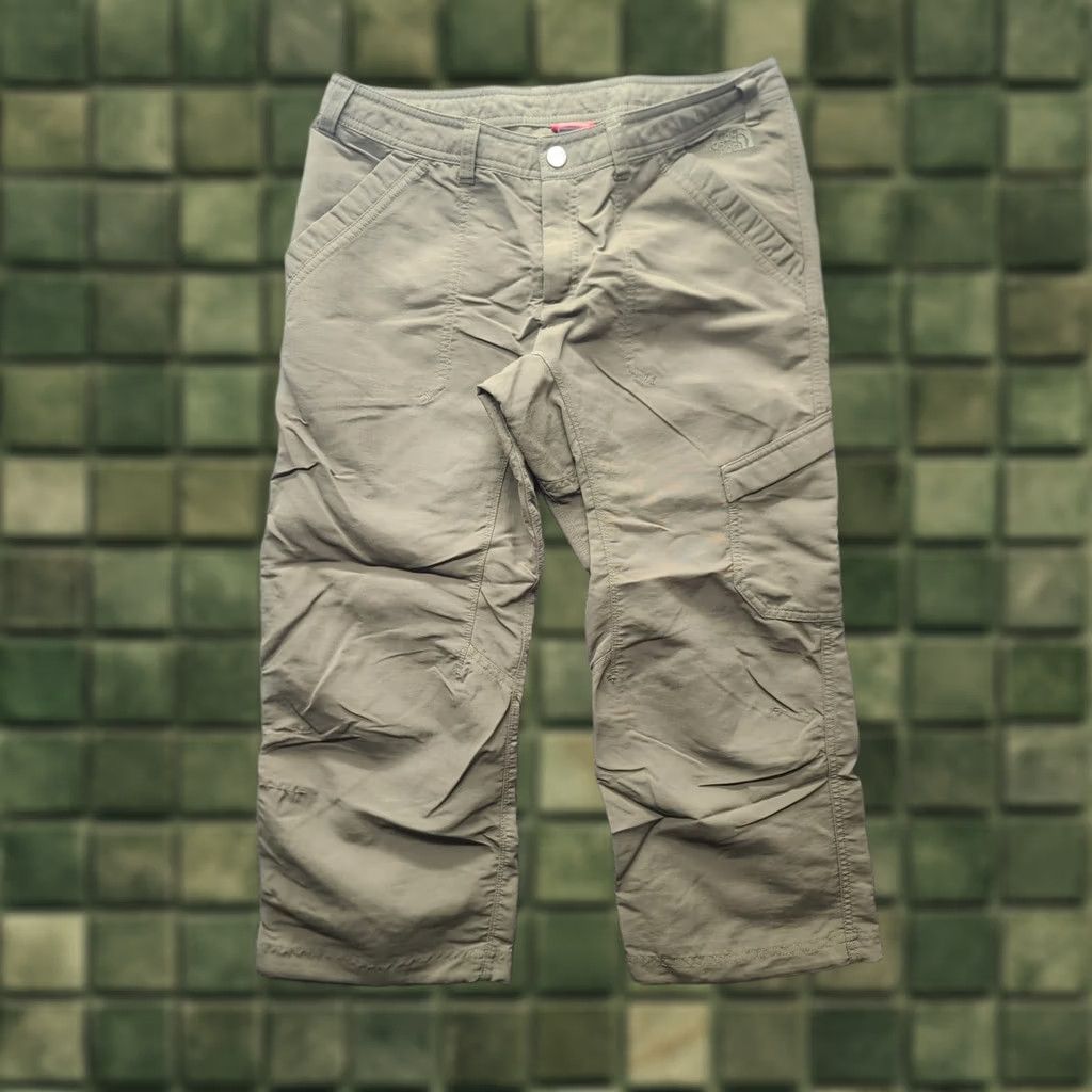 The North Face The North Face Capris Womens 8 Relaxed Fit Wide-Leg Cargo Hiking Gorpcore Pants Size ONE SIZE - 1 Thumbnail
