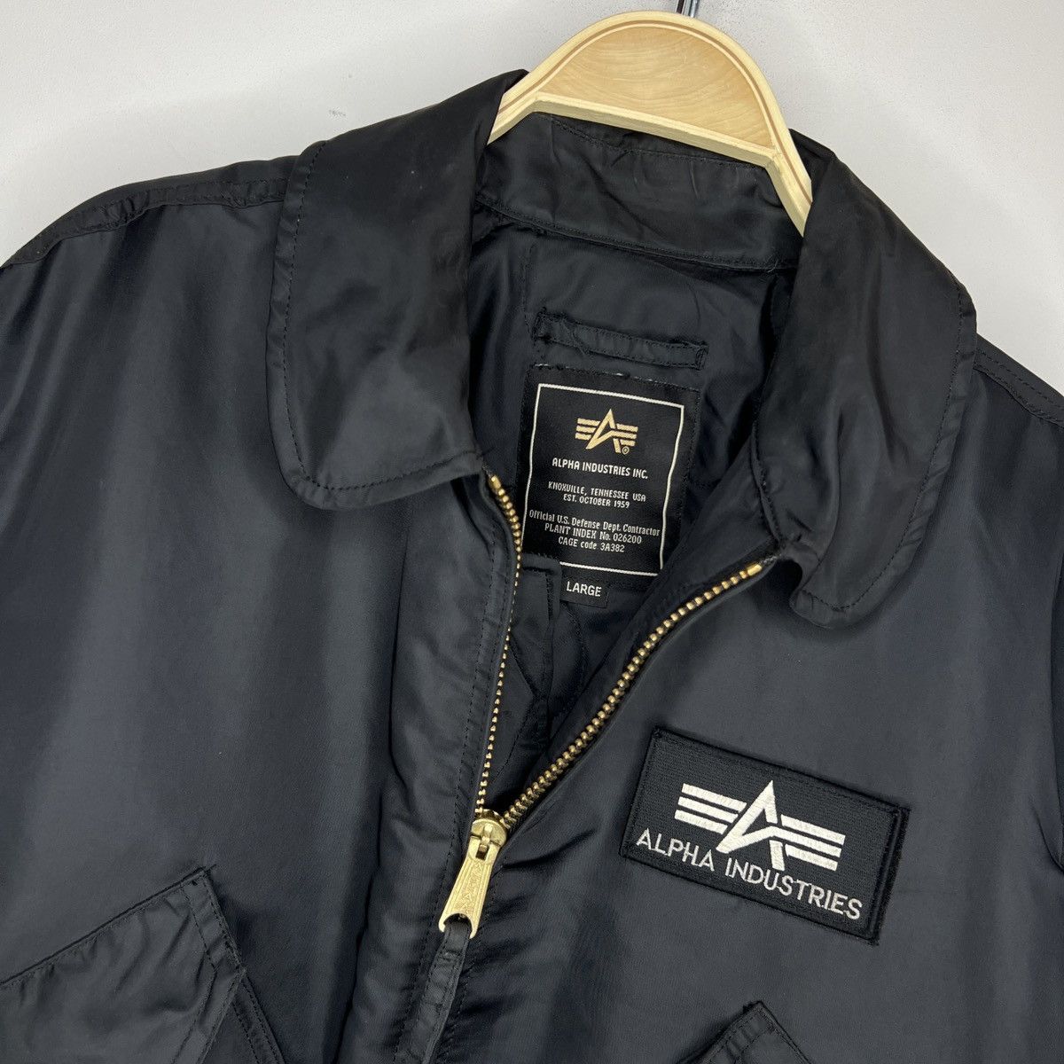 Alpha Industries × Vintage ALPHA INDUSTRIES VINTAGE CWU-45 BOMBER JAKCET Y2K Size US L / EU 52-54 / 3 - 5 Thumbnail