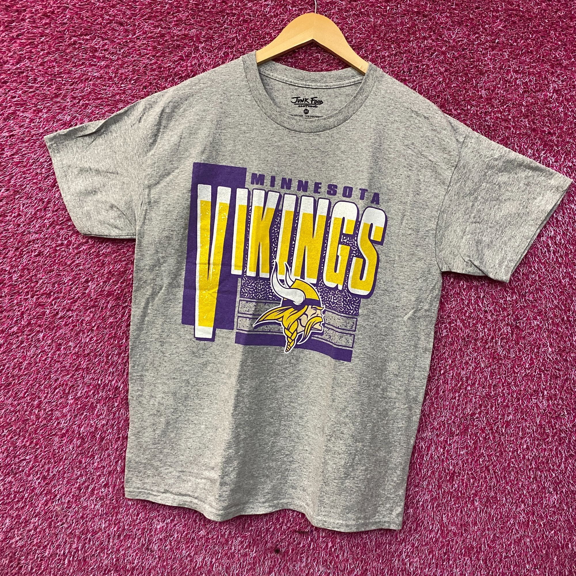 Junk Food Junk Food NFL Minnesota Vikings Logo Complete T-Shirt Medium Size US M / EU 48-50 / 2 - 3 Thumbnail