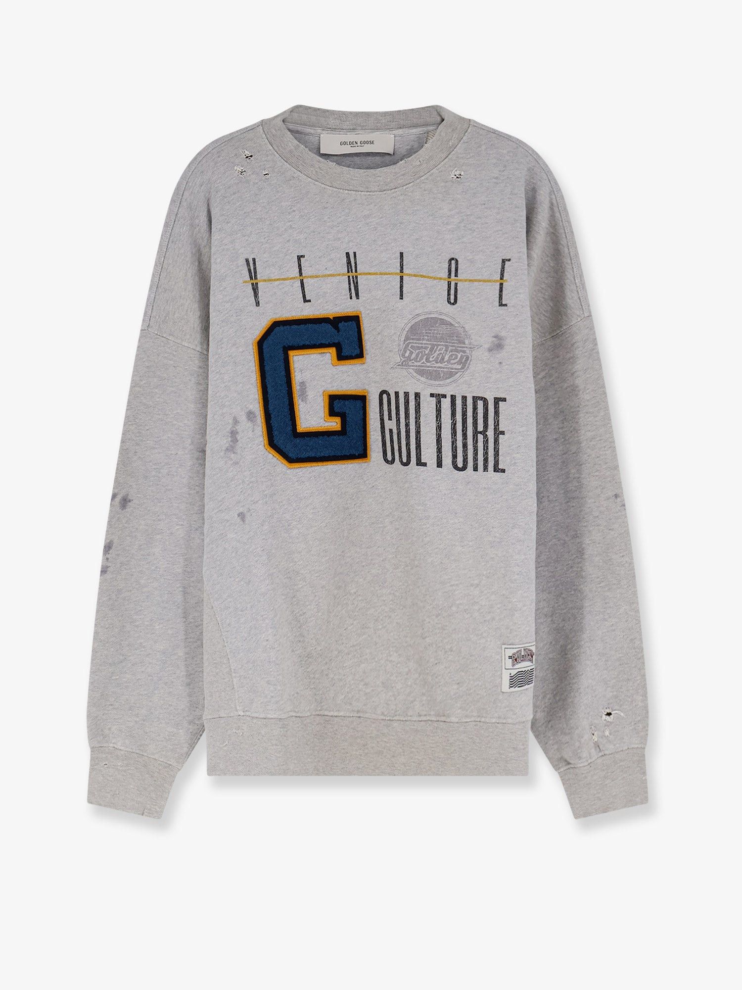 Golden Goose Golden Goose Deluxe Brand Cotton sweatshirt with print on the front Tag Size S Men - USA Tariffs Included Size US S / EU 44-46 / 1 - 1 Thumbnail