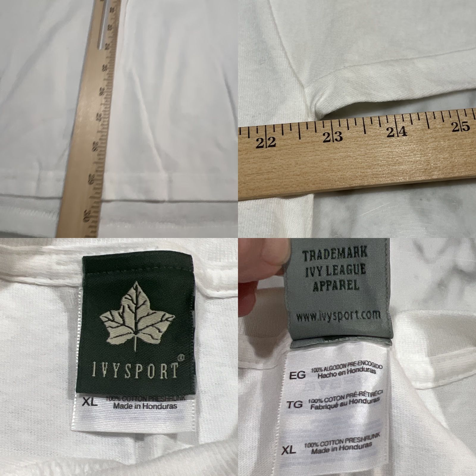 Vintage MIT Ivy League Sport T Shirt Men’s XL Graphics White Cotton Collegiate Ivy League Sport Tag Size US XL / EU 56 / 4 - 8 Thumbnail
