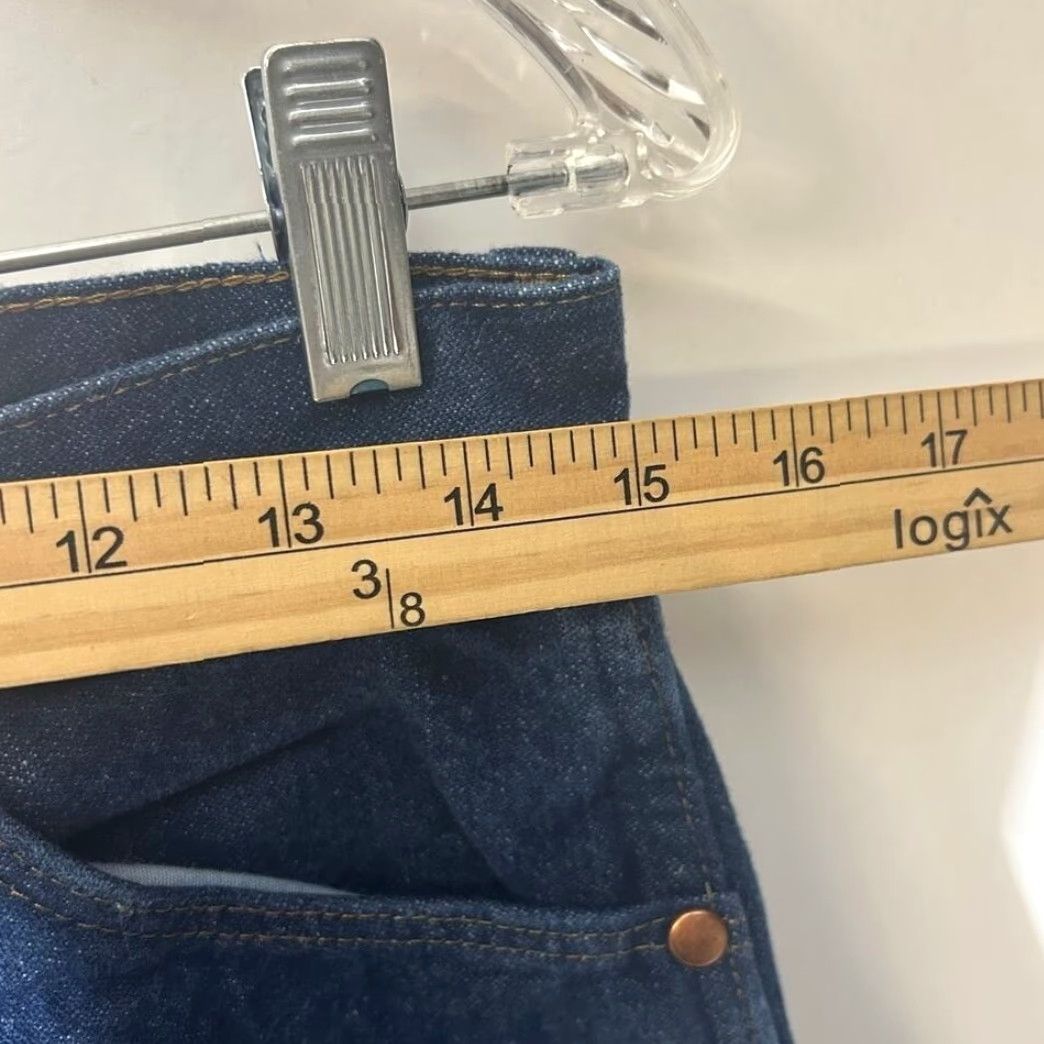Wrangler VINTAGE Wrangler Western Cowboy Straight Leg Blue Denim Jeans Men 30x30 Jeans Mens Blue Denim Wrangler Straight Leg 30x30 Wrangler Jeans Mens Size US 30 / EU 46 - 4 Thumbnail