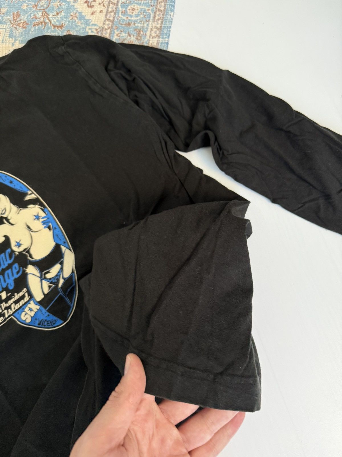 Hanes Rare 90s Cadillac Launge Hanes Porn Deluxe Sex Long Sleeve Size US L / EU 52-54 / 3 - 7 Thumbnail