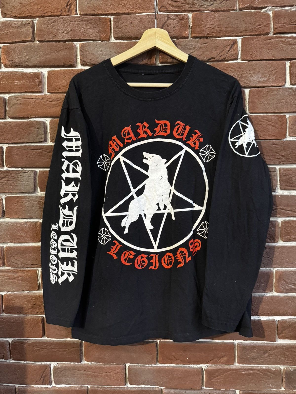 Band Tees Rare Marduk Legions Wolf Black Metal Band Tee L Size US L / EU 52-54 / 3 - 1 Thumbnail