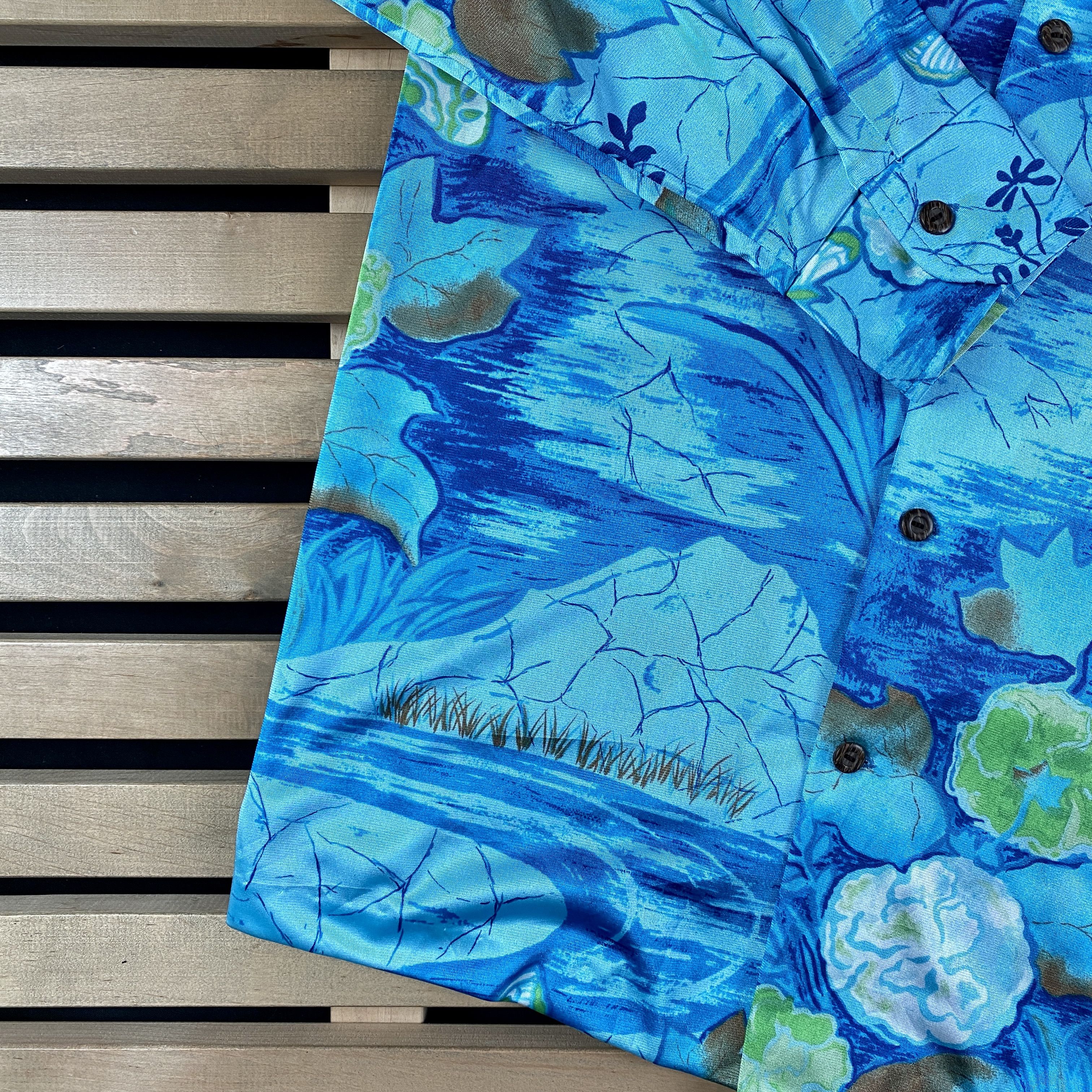 Vintage Mens Vintage Long Sleeve Crazy Shirt Napili Size L Size US L / EU 52-54 / 3 - 3 Thumbnail