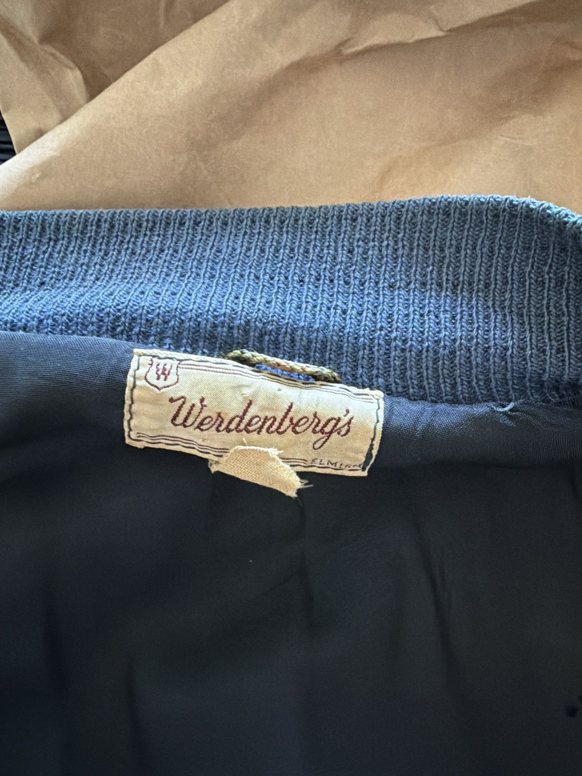 Vintage Vintage 1968 Blue Varsity Jacke Wool Letterman Size US M / EU 48-50 / 2 - 6 Thumbnail