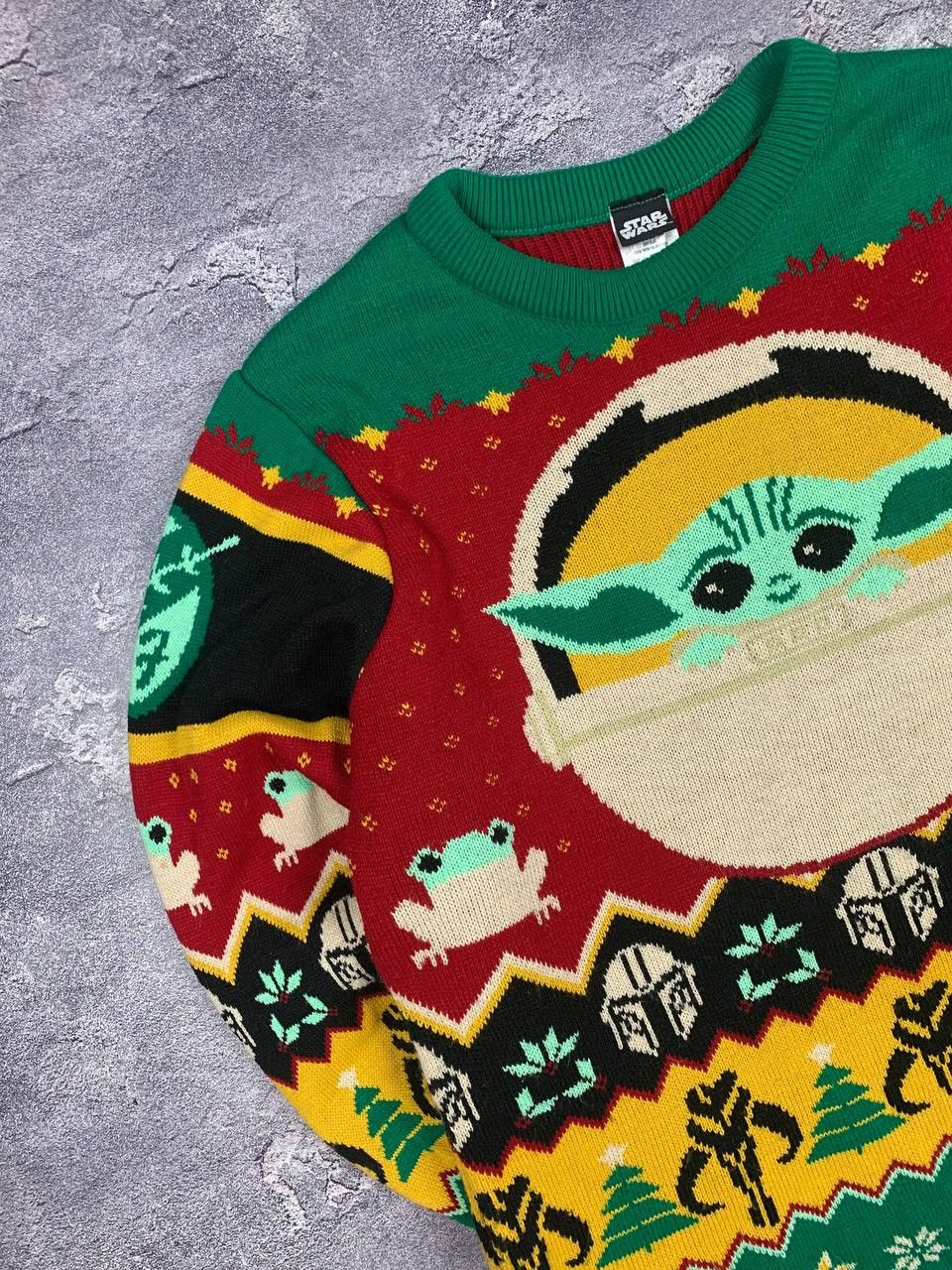 Star Wars Star Wars The Mandalorian Baby Yoda Ugly Christmas Sweater Size US M / EU 48-50 / 2 - 2 Thumbnail