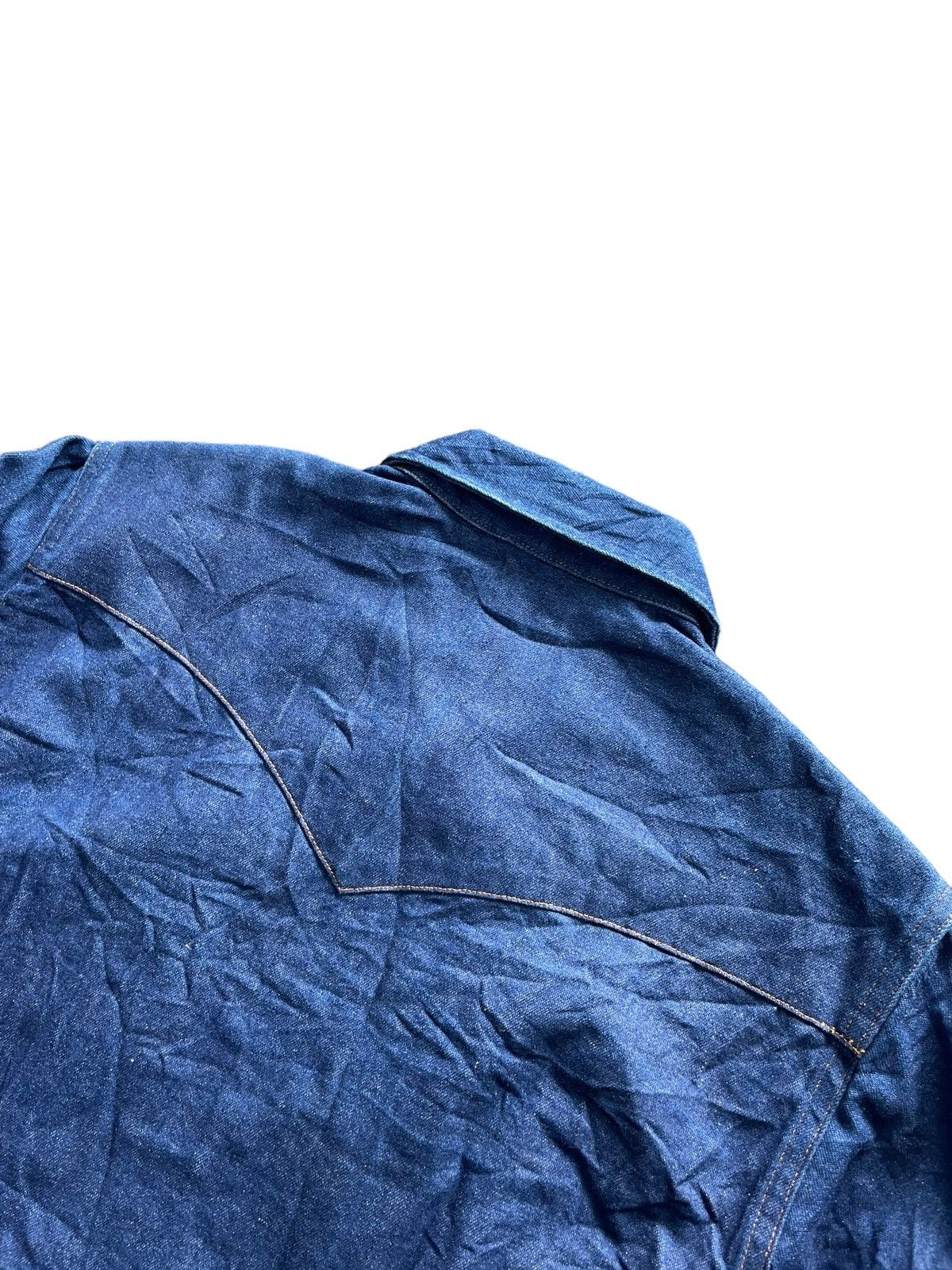 Carhartt Vintage Carhartt Western Denim Shirt Size US L / EU 52-54 / 3 - 5 Thumbnail