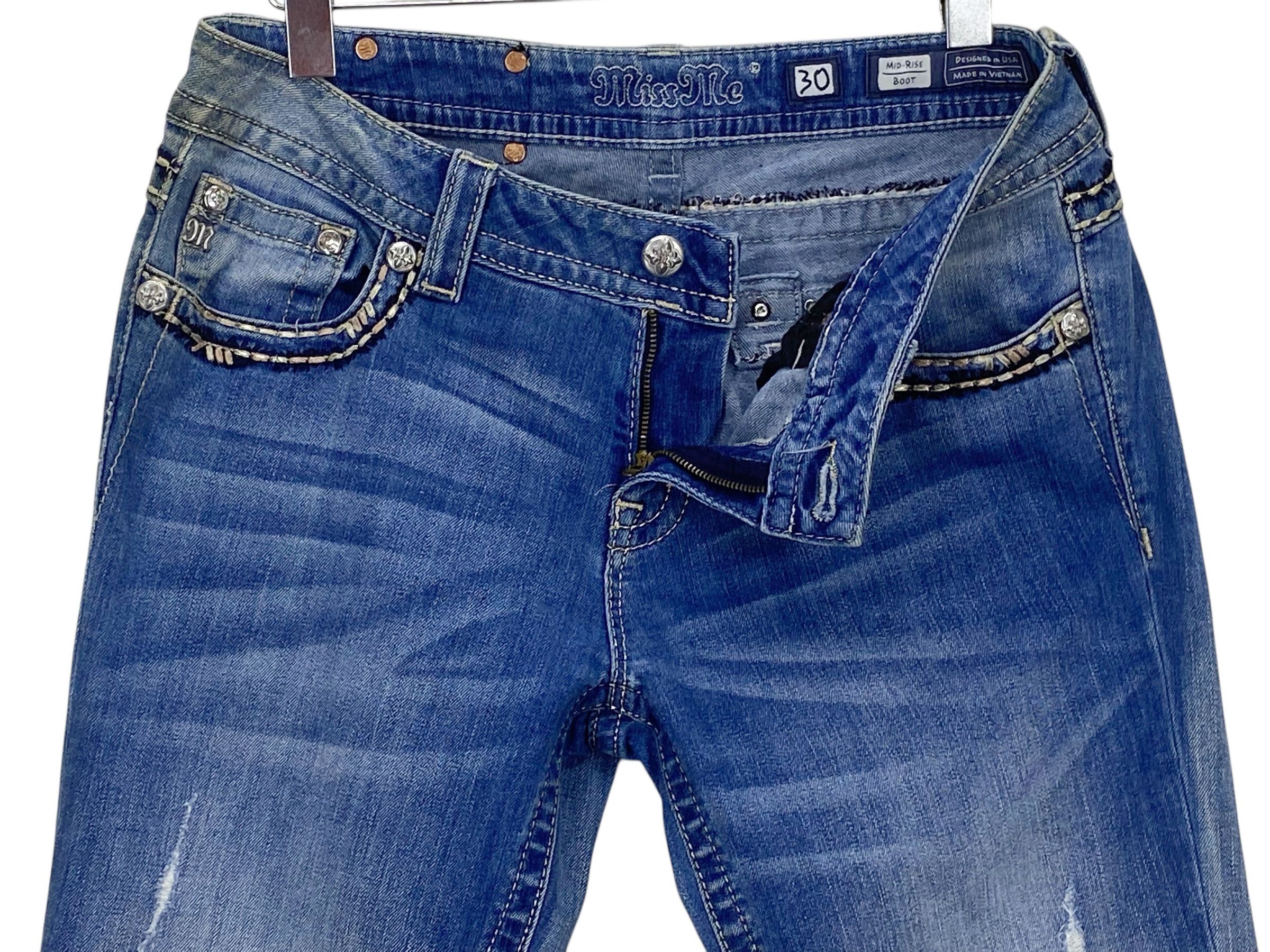 Miss Me Miss Me Flare Jeans Boyfriend Denim Jeans Size 30" / US 8 / IT 44 - 10 Thumbnail