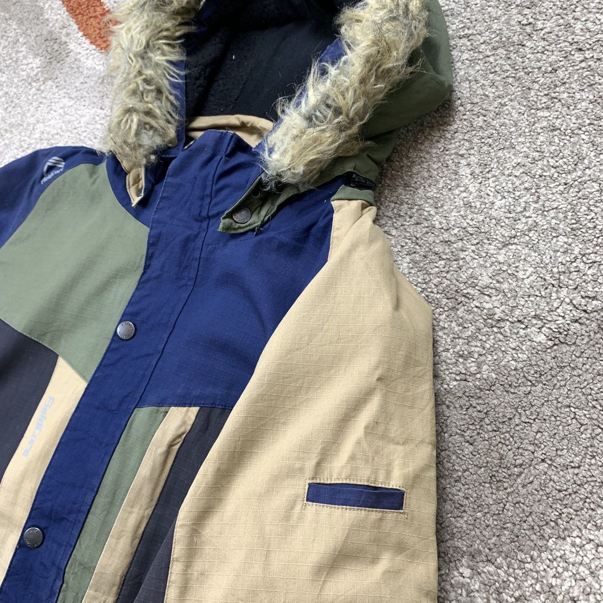 Japanese Brand Japanese Brand FIELDCORE Faux Fur Hooded Jacket Multi Color Size US L / EU 52-54 / 3 - 5 Thumbnail