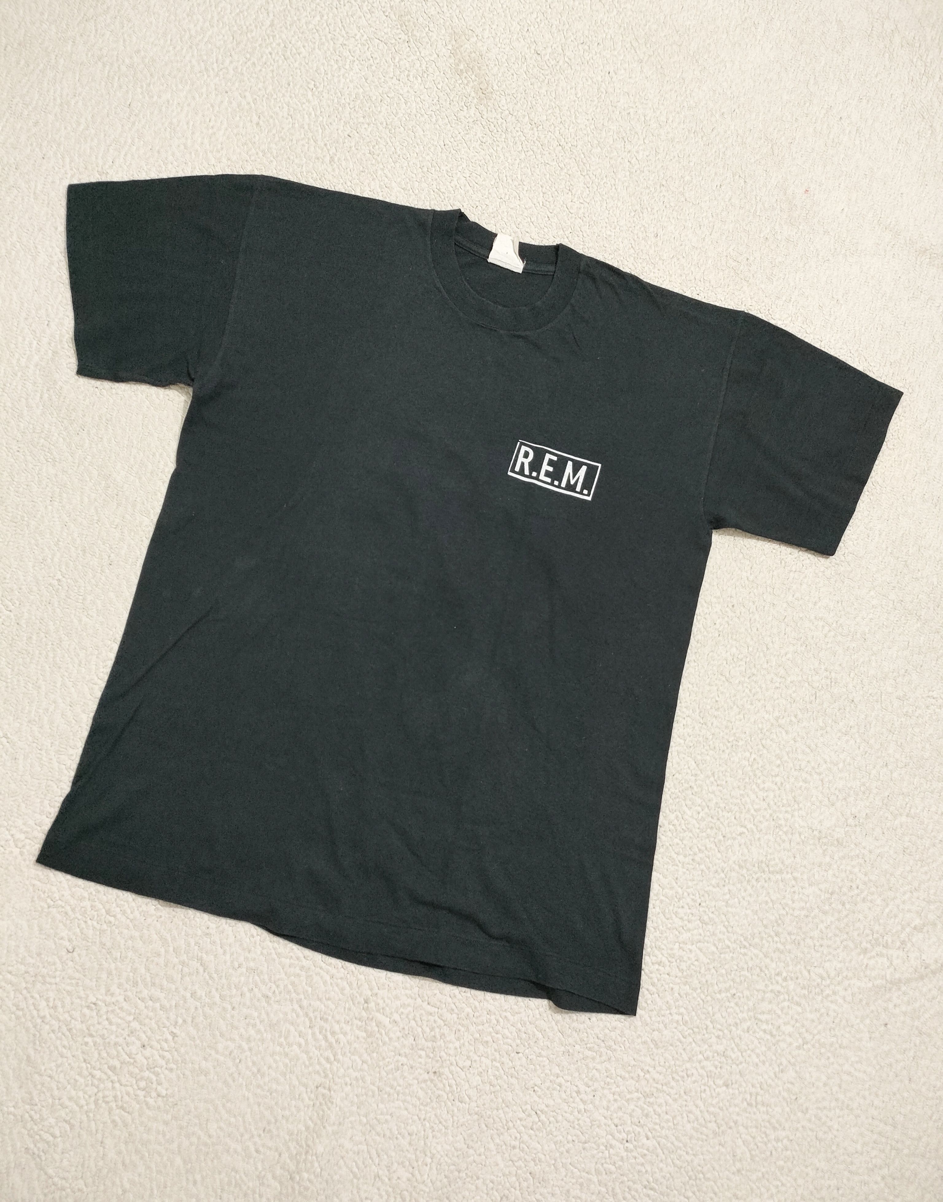 Band Tees Vintage 1993 R.E.M. MAN OF THE MOON Vintage T-Shirt Size US L / EU 52-54 / 3 - 10 Thumbnail