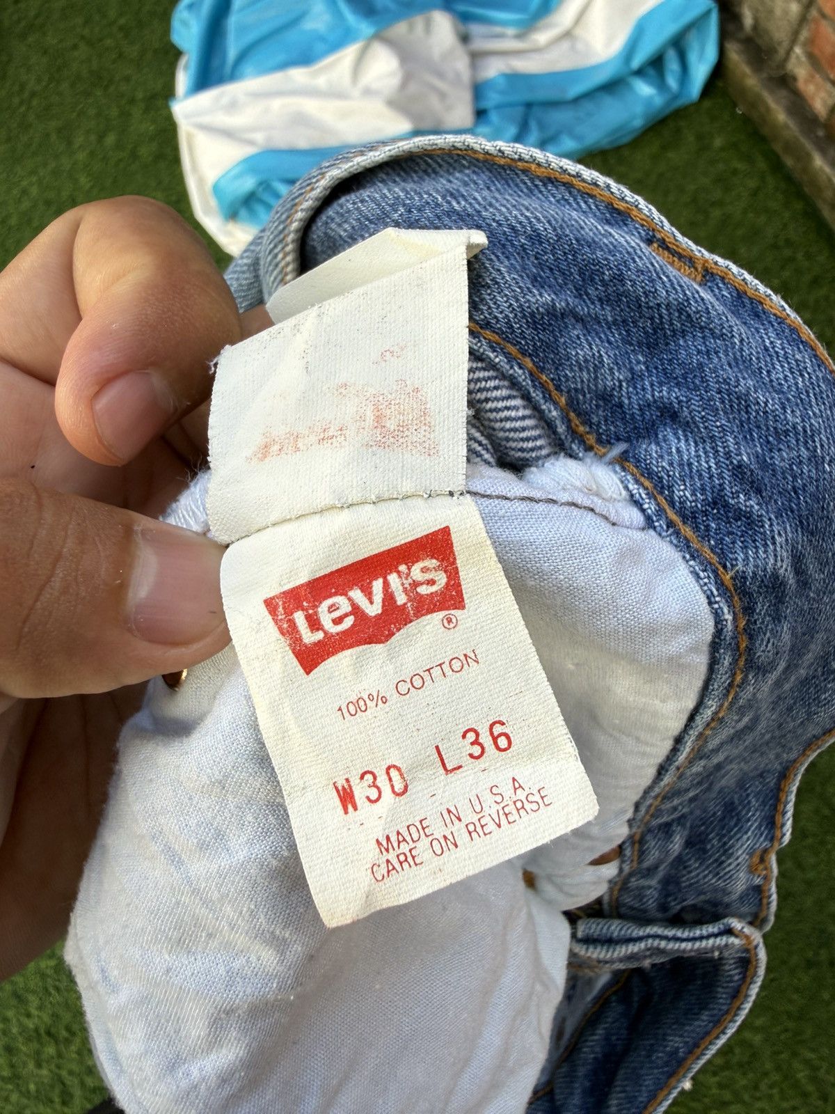 Levi's Vintage Clothing W30x30 vintage levi’s 501 90s made in USA Size US 30 / EU 46 - 6 Thumbnail