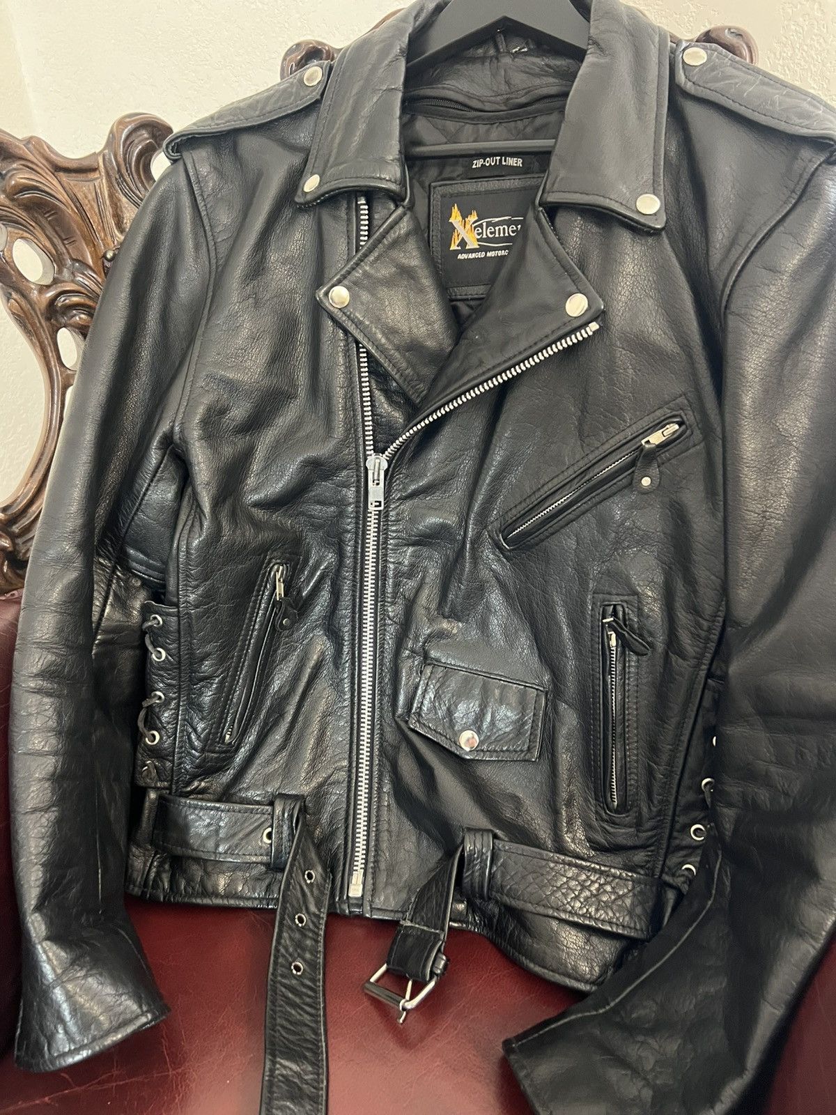 Japanese Brand ARCHIVE CROPPED LEATHER biker JACKET UNDERCOVER STYLE Size US M / EU 48-50 / 2 - 2 Thumbnail