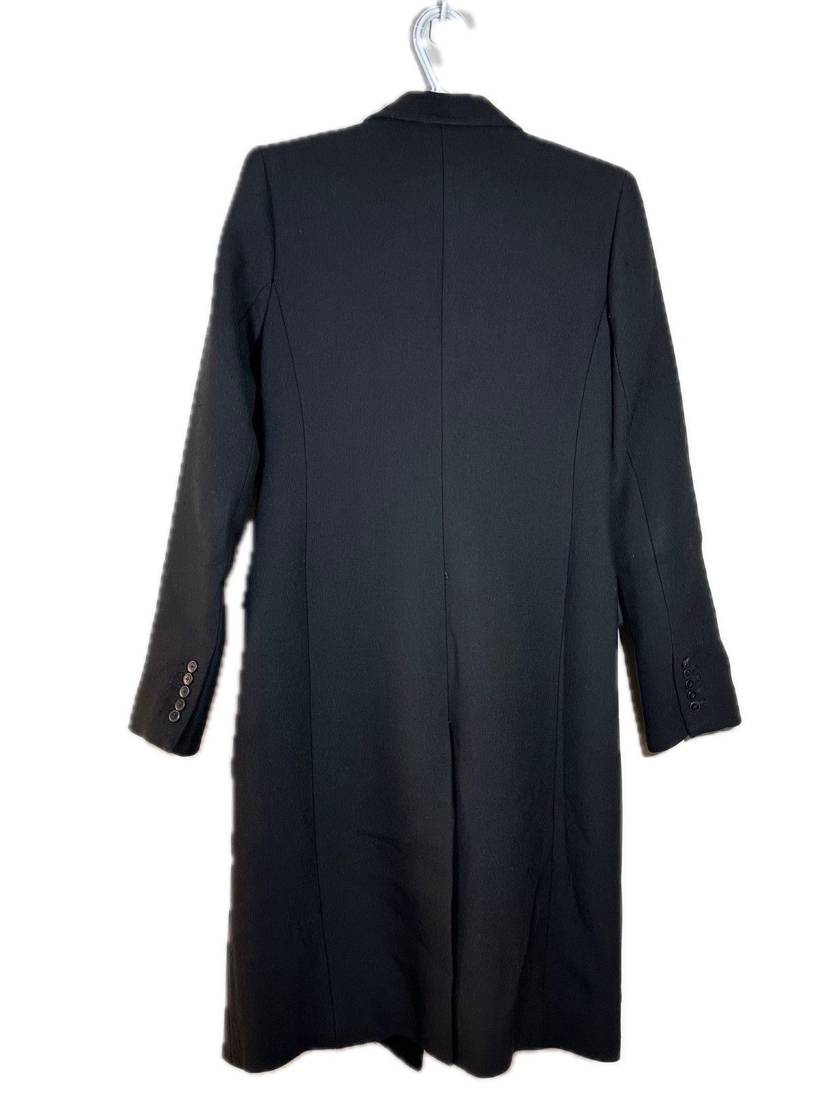 Aritzia Aritzia Babaton Black Wool Double Breasted Slouchy Coat XS Size XS / US 0-2 / IT 36-38 - 2 Thumbnail