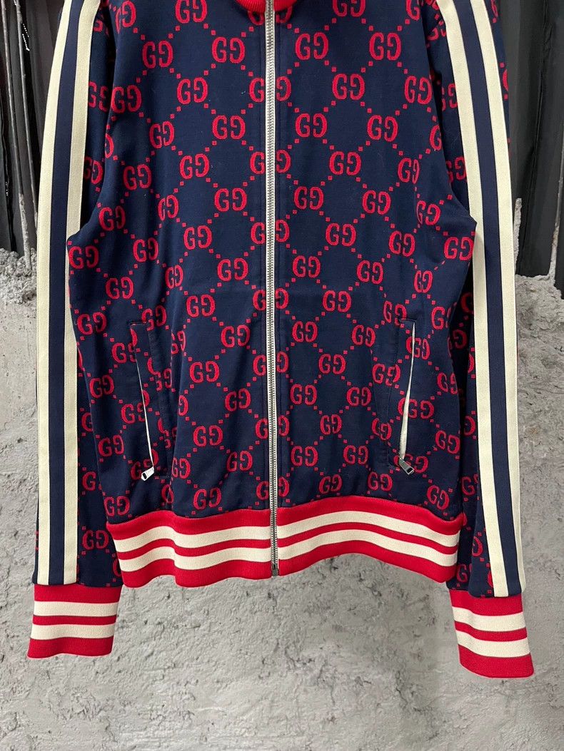 Gucci GucciFull logo zipper jacket 2503-Nextarrow Size US S / EU 44-46 / 1 - 4 Thumbnail