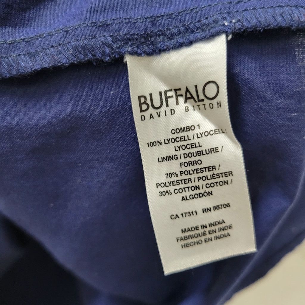 Buffalo David Bitton Buffalo David Bitton Women's Sleeveless Blue Denim Lined Size S / US 4 / IT 40 - 7 Thumbnail