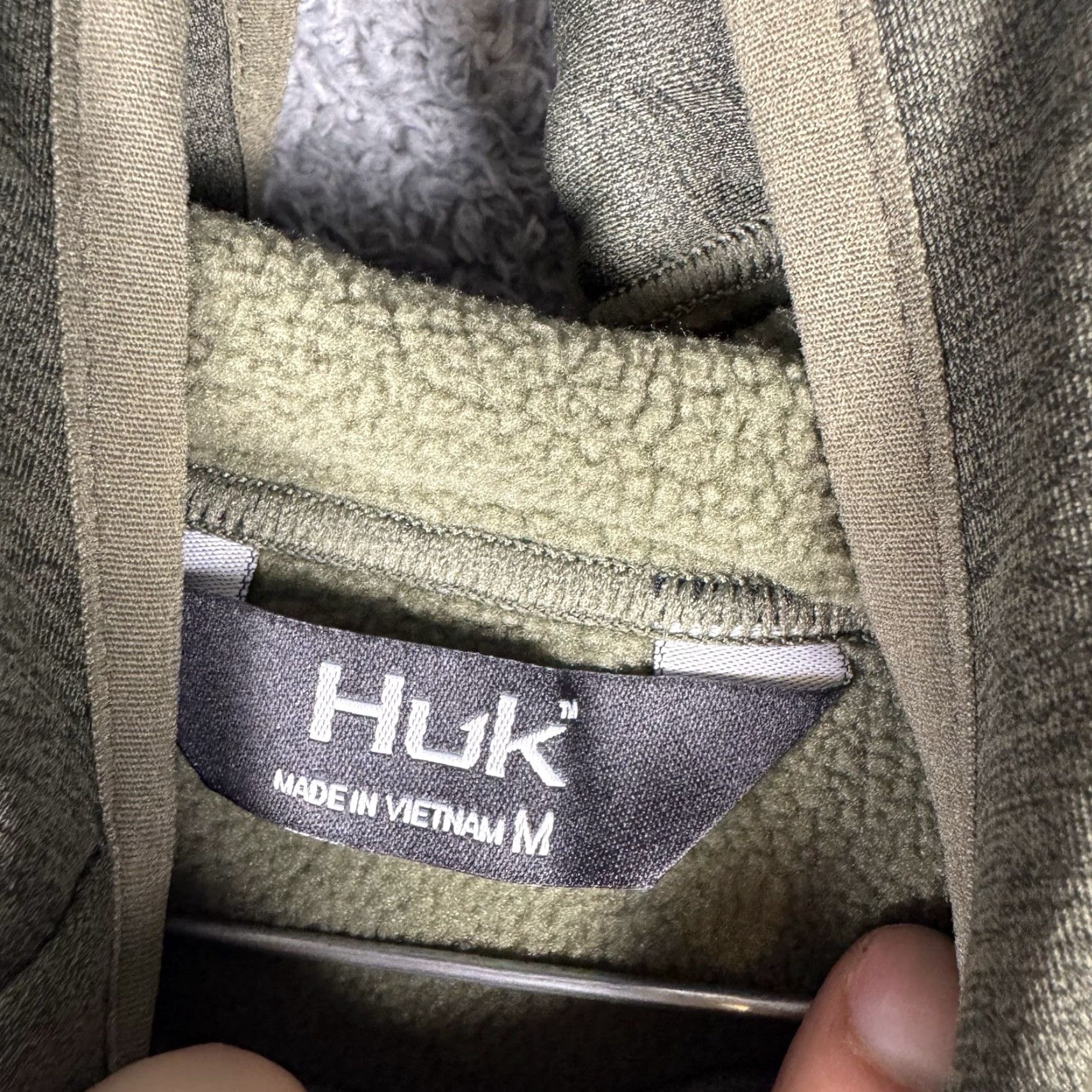 Vintage Huk Hoodie Mens M Fin Performance Fishing Fleece Sweatshirt Outdoor Hunt Tech Shirt Size US M / EU 48-50 / 2 - 5 Thumbnail