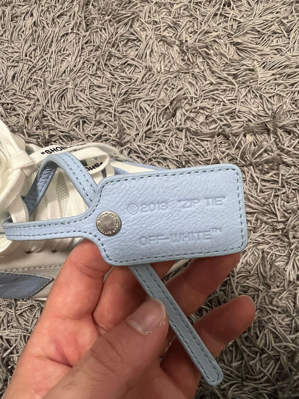 Off-White Off White Out Of Office Calf leather sneaker Size US 8.5 / EU 41-42 - 7 Thumbnail
