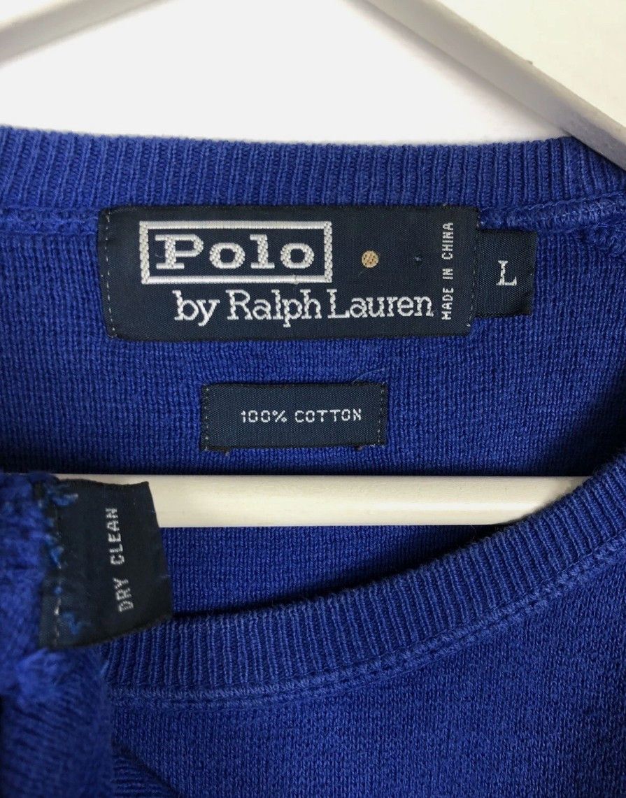 Polo Ralph Lauren Polo Ralph Lauren Sweatshirt Crewneck Sweater Blue size L Size US L / EU 52-54 / 3 - 8 Thumbnail