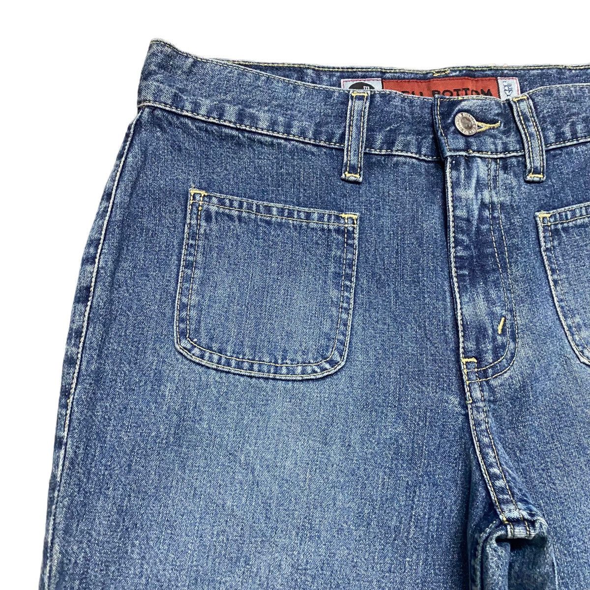 Levi's Super Flare🔥 Vintage Levis Silvertab Bell Bottom Jeans Size US 28 / EU 44 - 5 Thumbnail