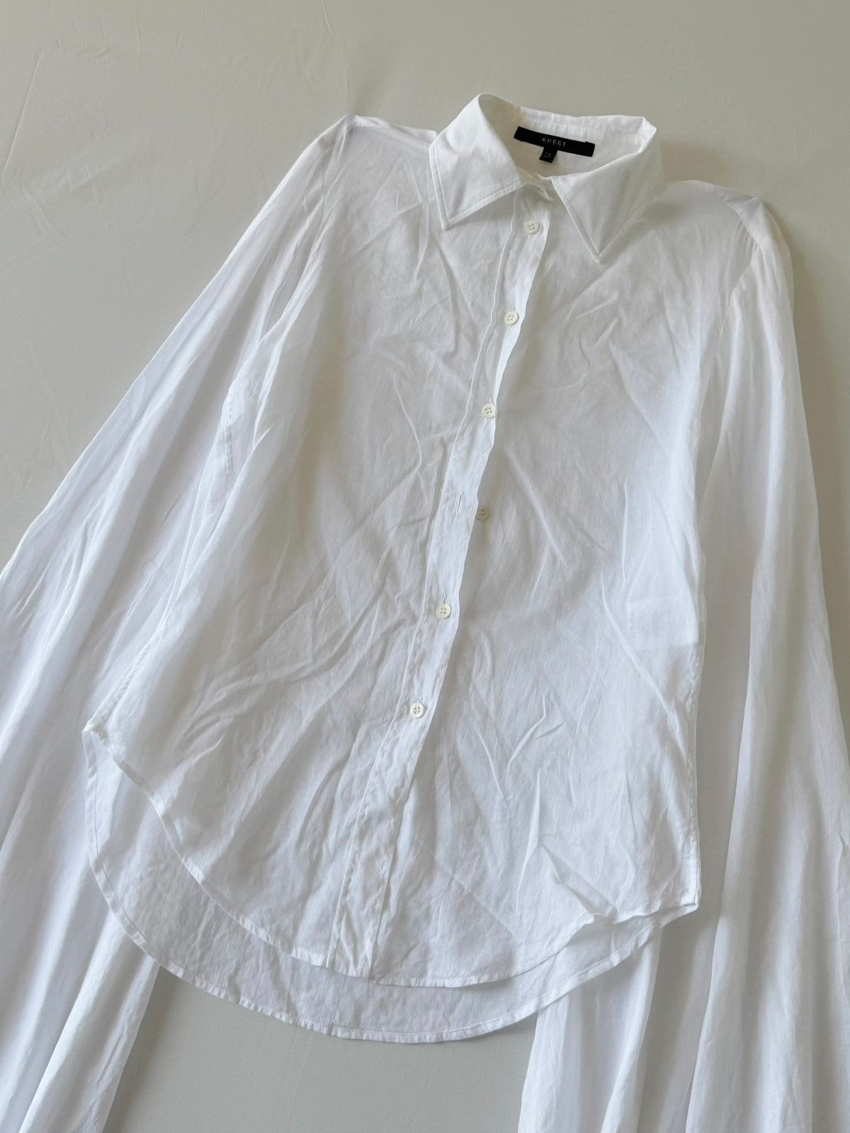 Gucci Gucci by Tom Ford 2003 Baloon Sleeve Long Sleeve Size XS / US 0-2 / IT 36-38 - 3 Thumbnail