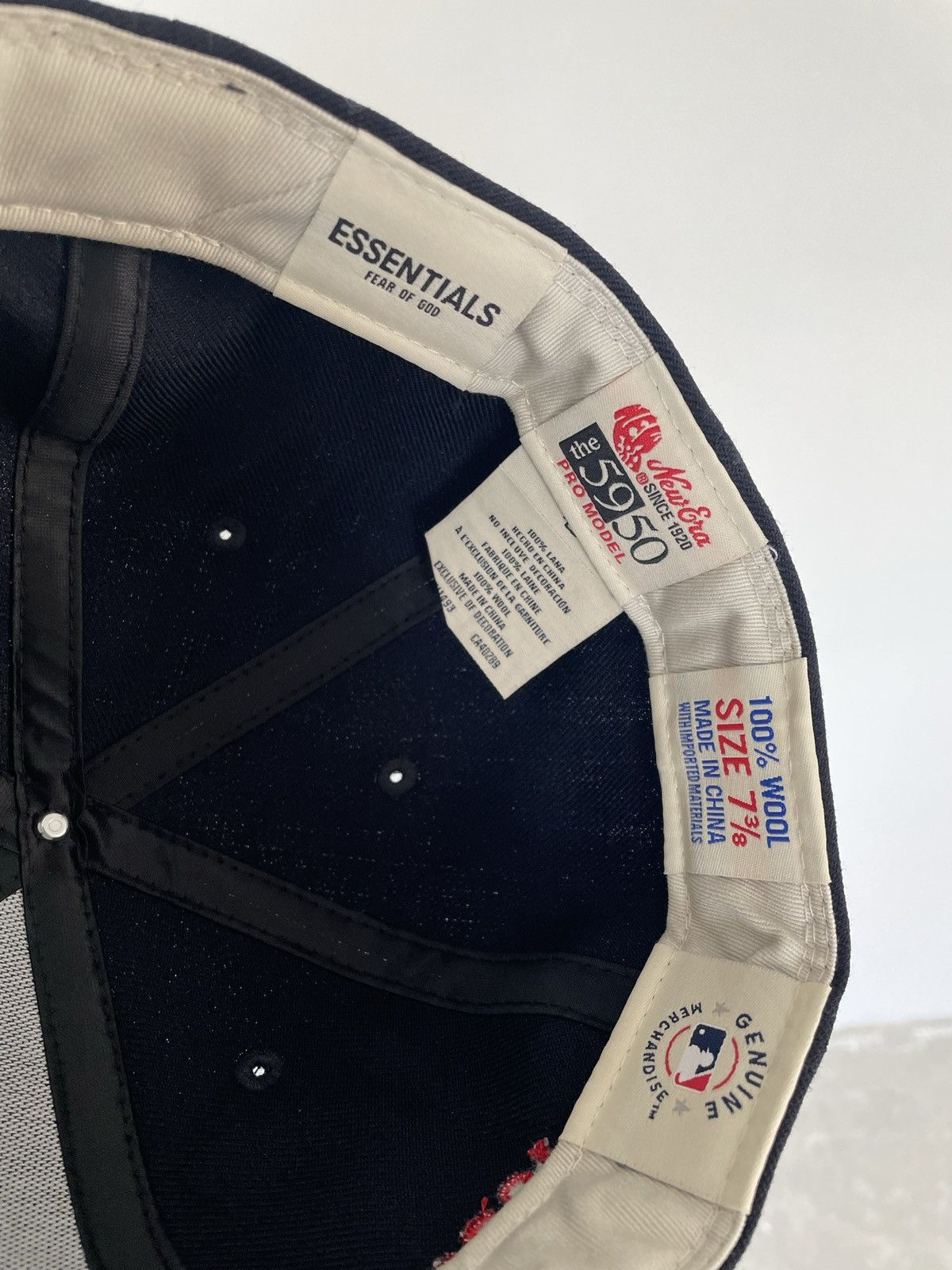 Essentials × Fear of God × New Era 7 3/8 New Era x Fear of God Essentials 59 Fifty Size ONE SIZE - 10 Thumbnail