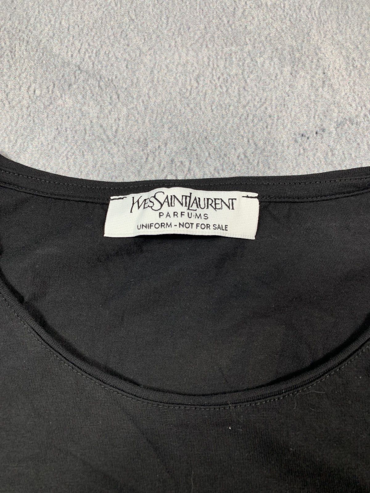 Yves Saint Laurent Vintage Y2K Yves Saint Laurent uniform biglogo tee size M Size M / US 6-8 / IT 42-44 - 13 Thumbnail
