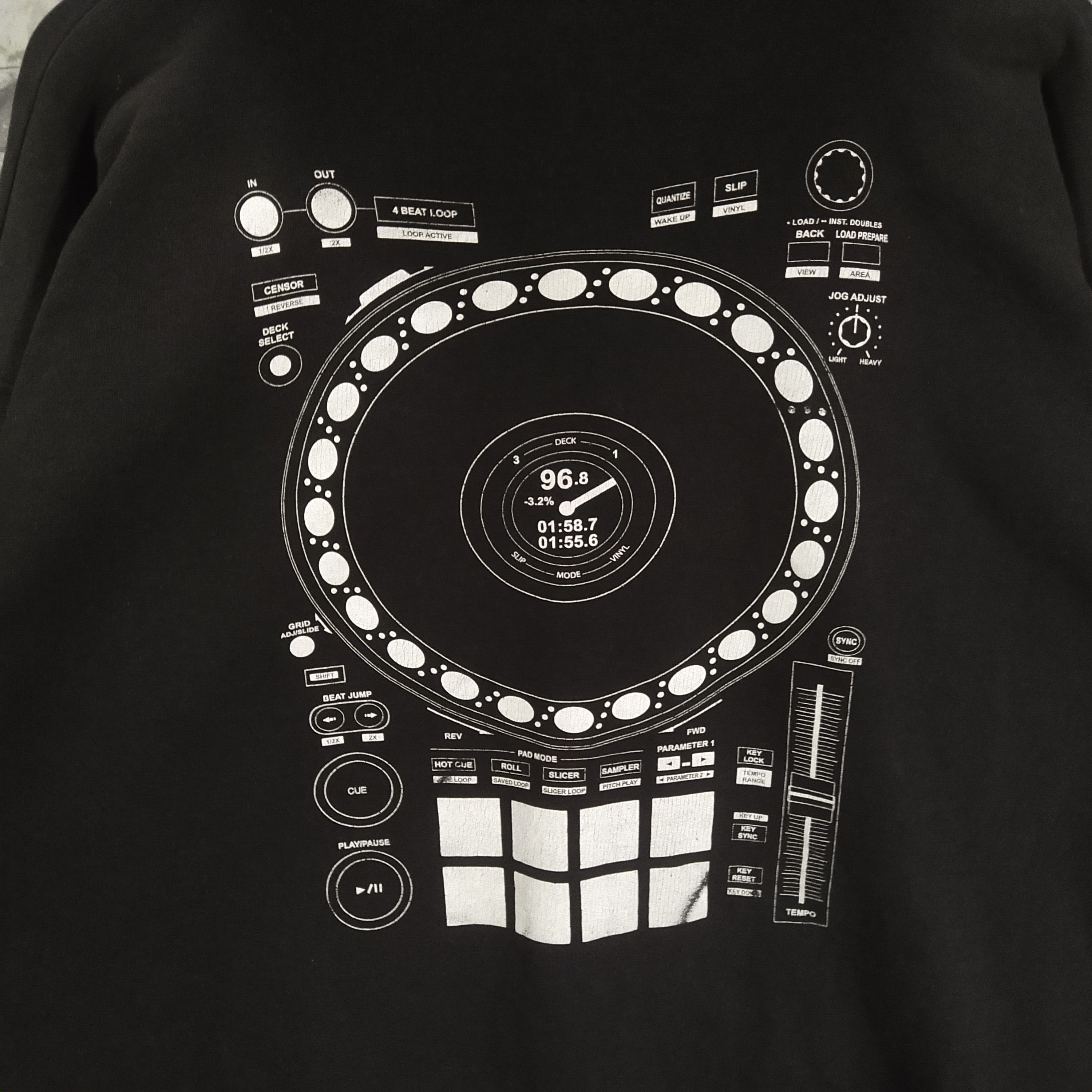 Vintage Vintage Pioneer x Serato Pullover Hoodie Size US XL / EU 56 / 4 - 5 Thumbnail