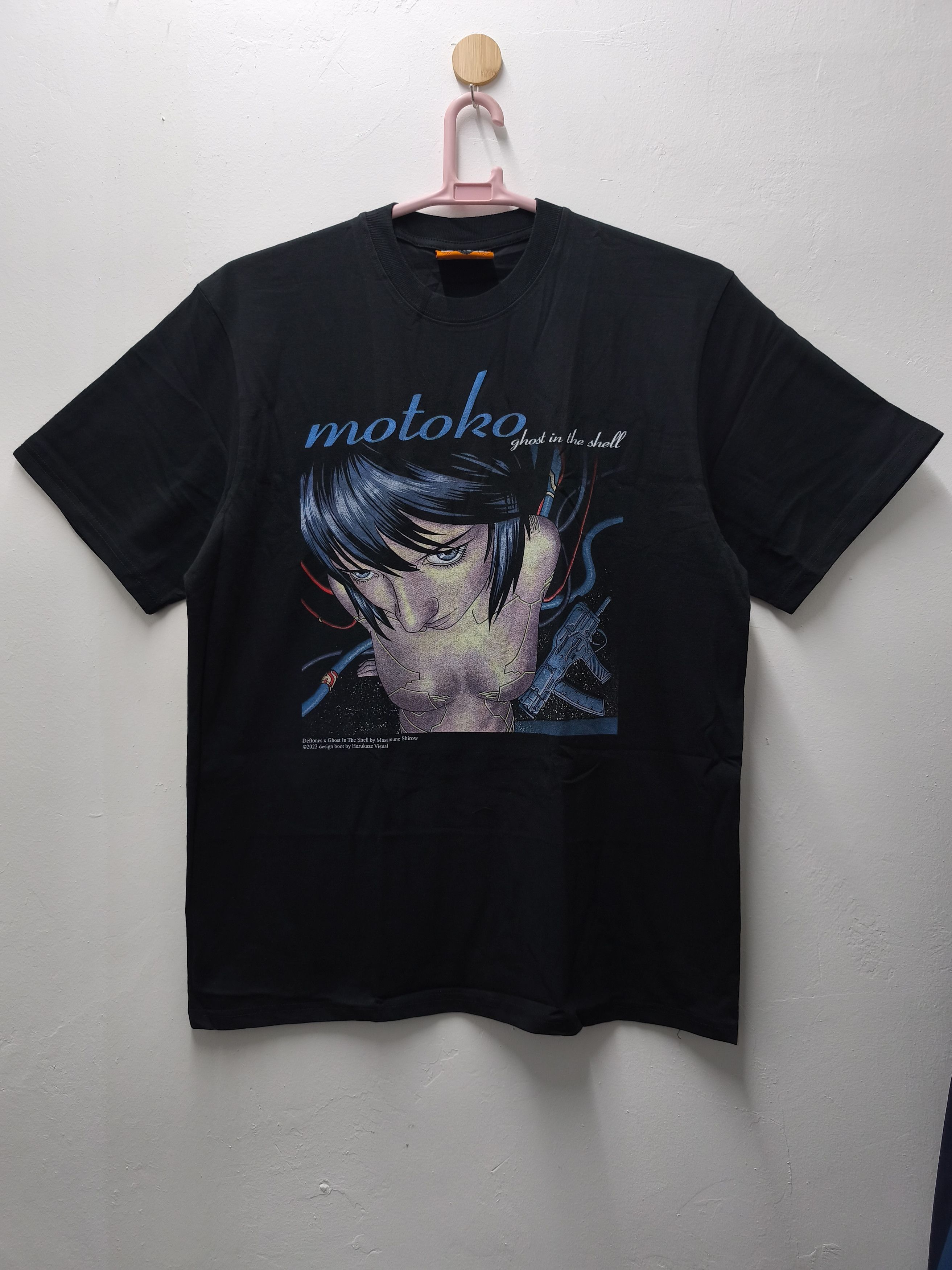 Anime Ghost In The Shell Around The Cyborg T-shirt Size US XL / EU 56 / 4 - 1 Thumbnail