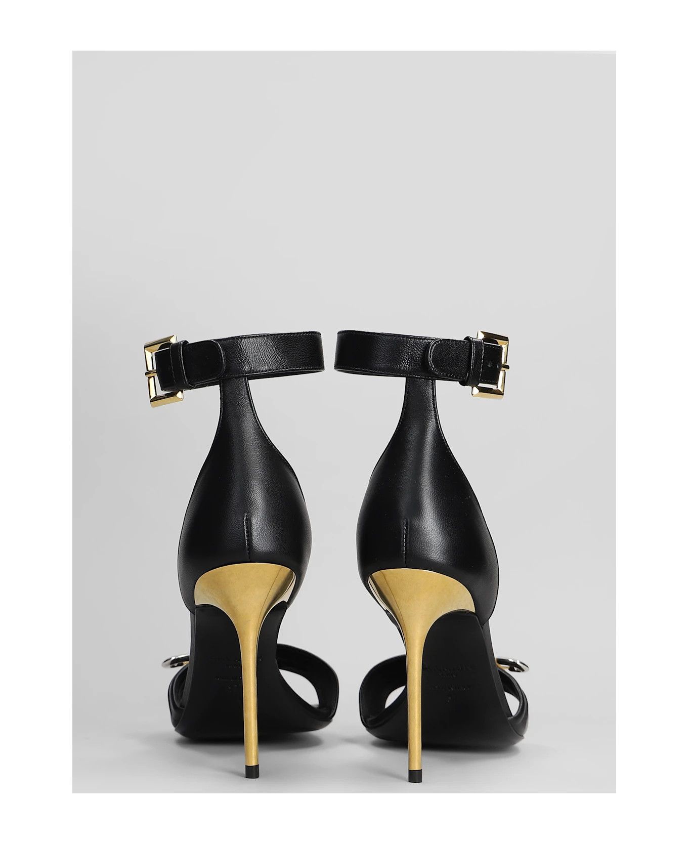 Balmain o1s1wg110126 Safety Sandals in Black Size US 7 / IT 37 - 4 Thumbnail