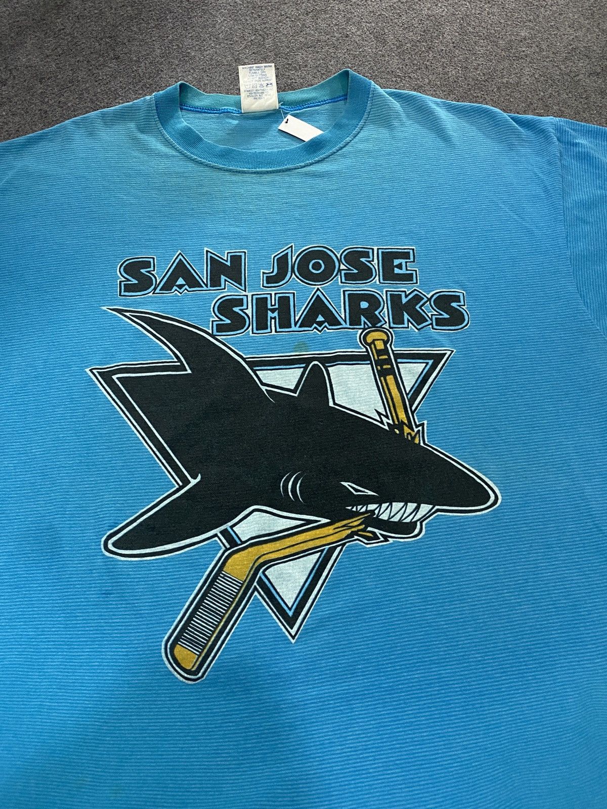 Other NHL San jose sharks vintage shirt 90’s Size US XL / EU 56 / 4 - 2 Thumbnail