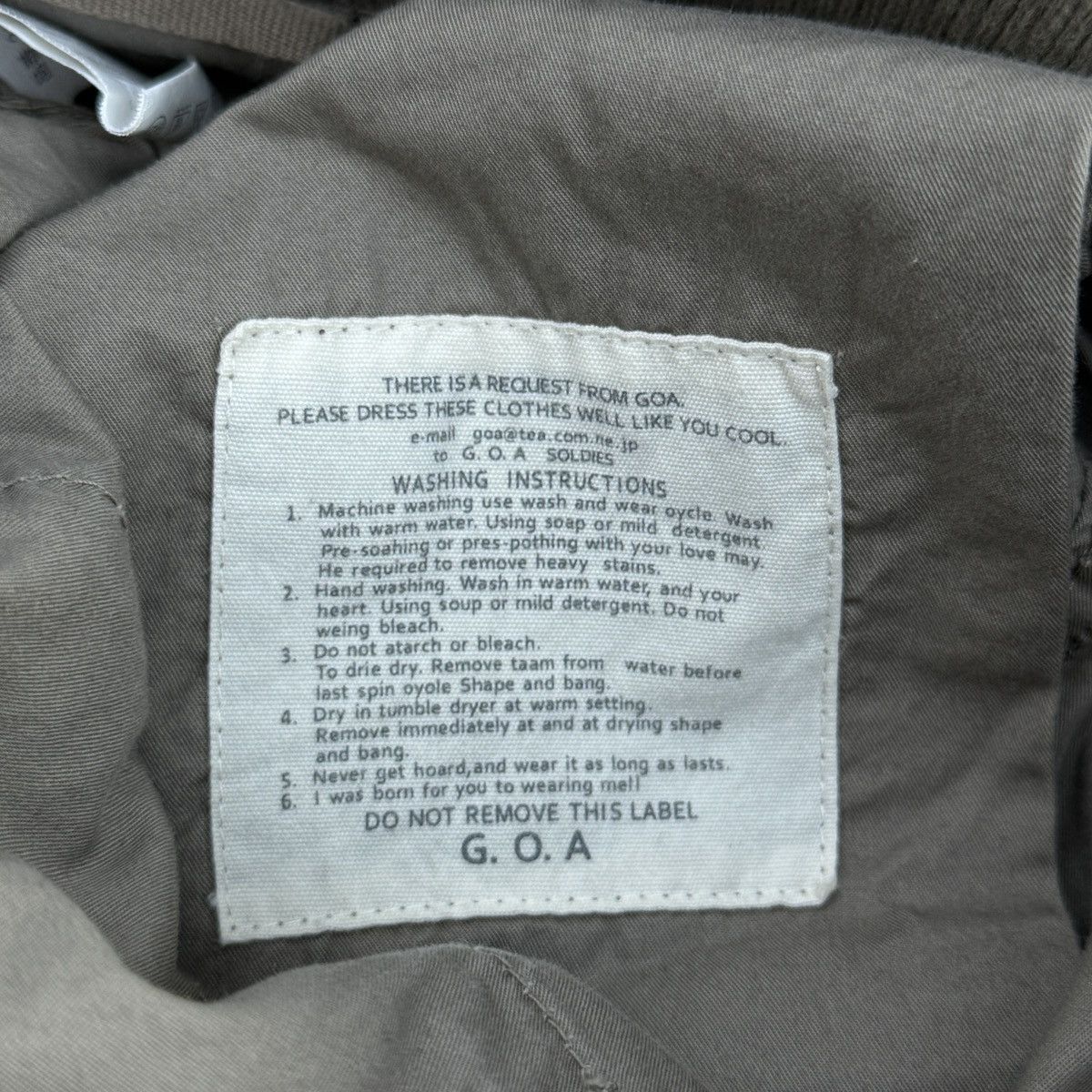Japanese Brand goa cargos Size US 30 / EU 46 - 6 Thumbnail