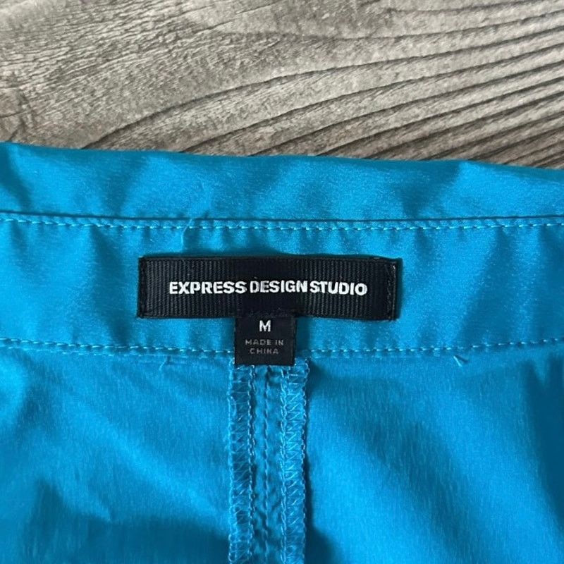 Other express design studio blue buckle blouse Size M / US 6-8 / IT 42-44 - 3 Thumbnail