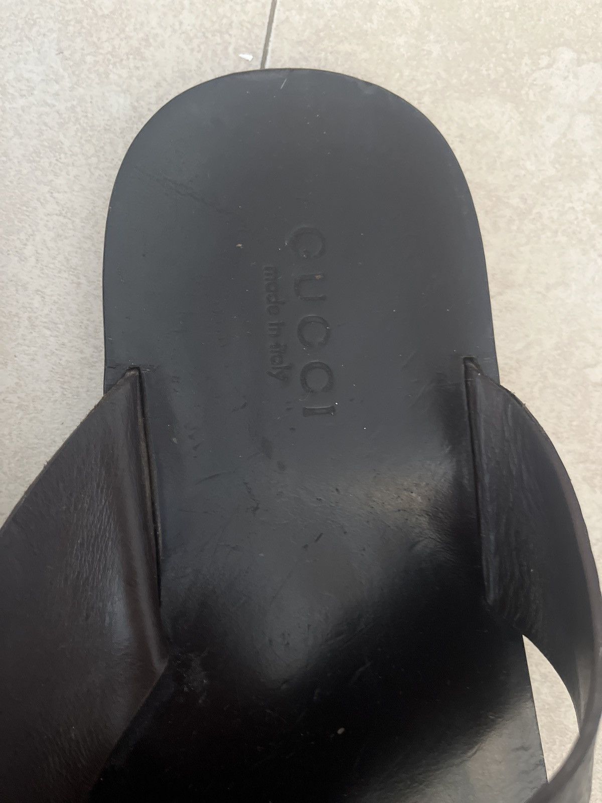 Gucci Gucci Cross Strap Leather Sandals Size US 9 / EU 42 - 3 Thumbnail