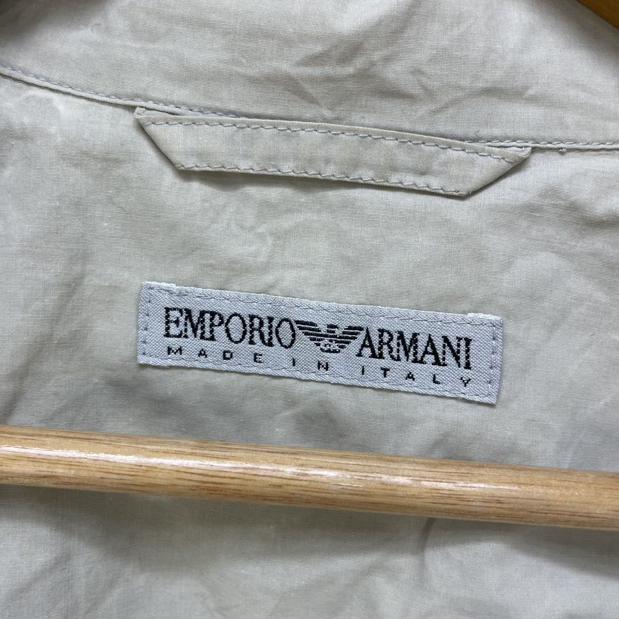 Emporio Armani 💥Vintage Emporio Armani Belted Jacket Size US M / EU 48-50 / 2 - 7 Thumbnail