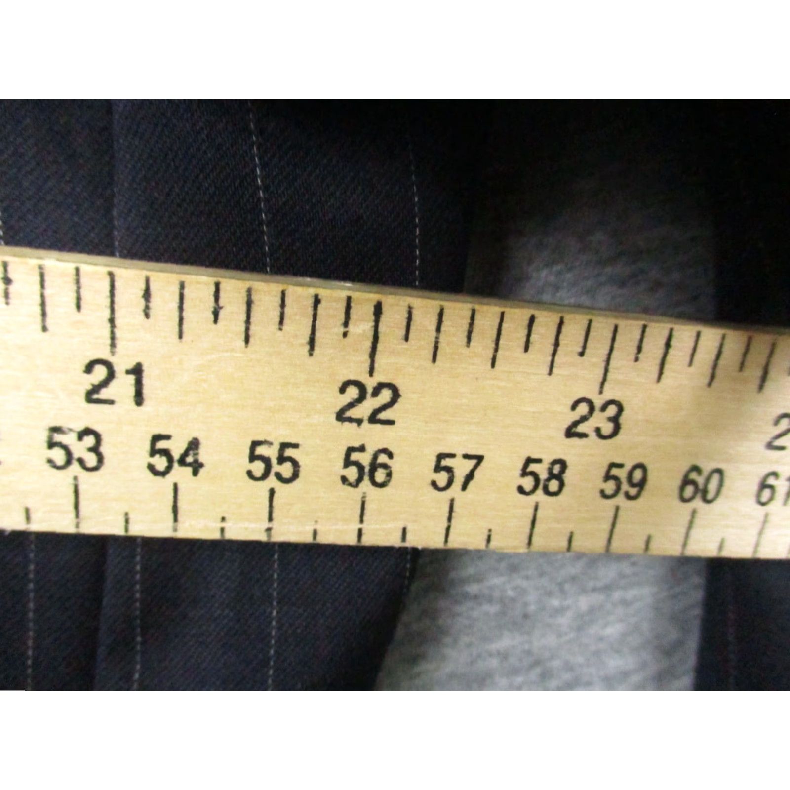 Ralph Lauren Lauren Ralph Lauren Blazer Men 42L Navy Pin Stripe Sport Coat Jacket Size 42R - 4 Thumbnail