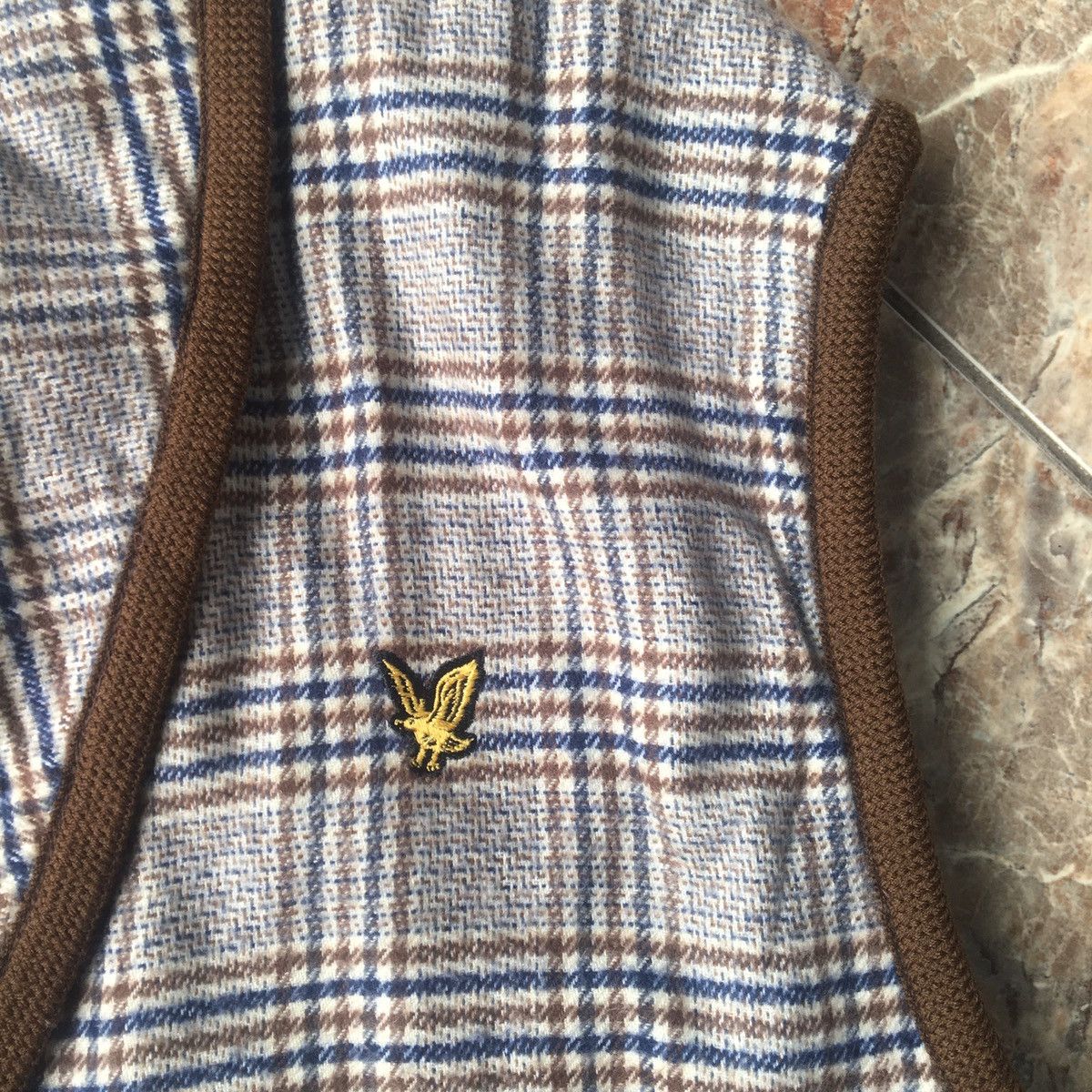 Lyle & Scott × Vintage Vtg Lyle & scott wool sherpa vest Size US M / EU 48-50 / 2 - 2 Thumbnail
