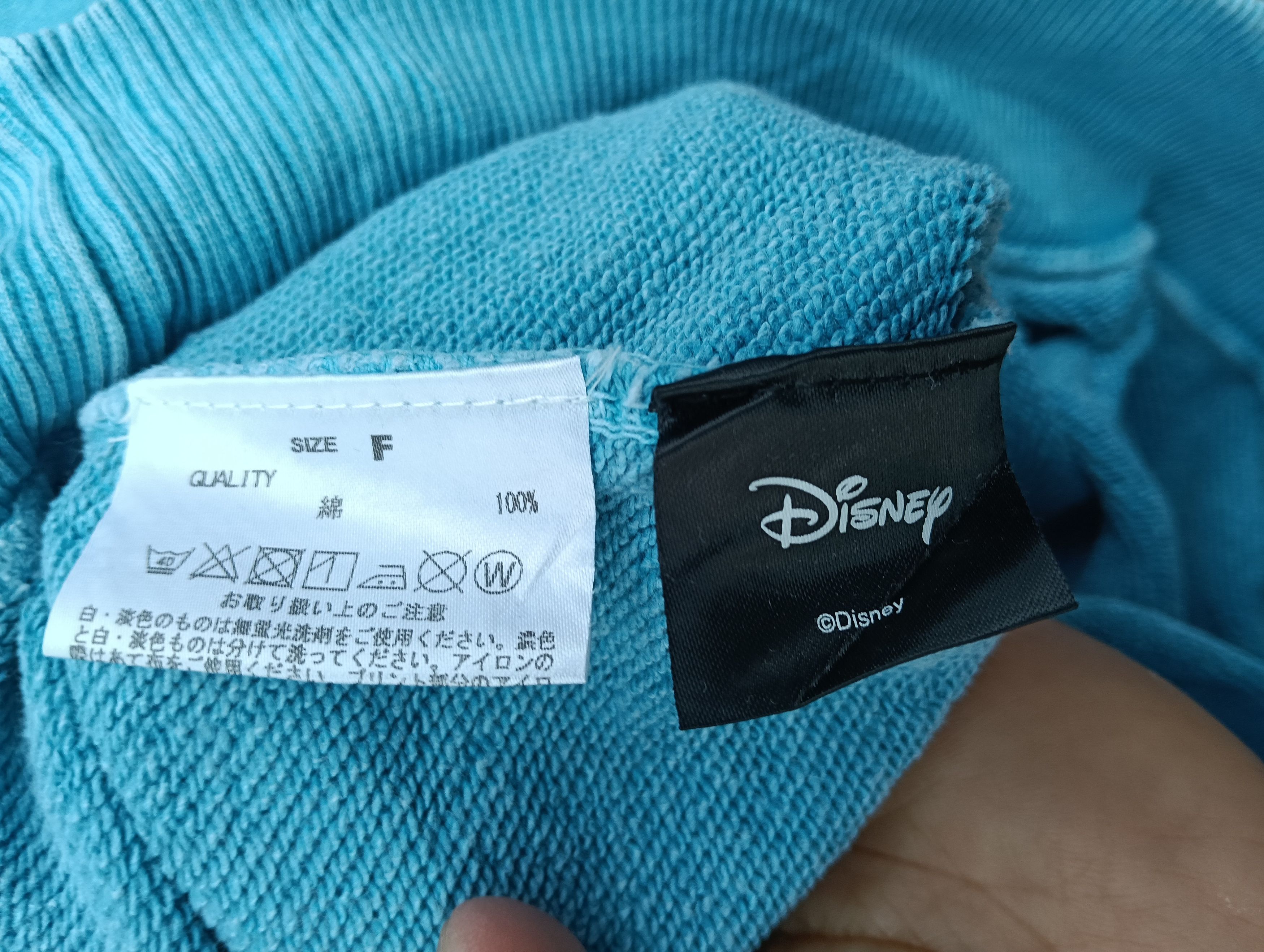 Mickey Mouse Rare Mickey Mouse Sweatshirt Blue Crewneck Cartoon Pullover Size US L / EU 52-54 / 3 - 4 Thumbnail
