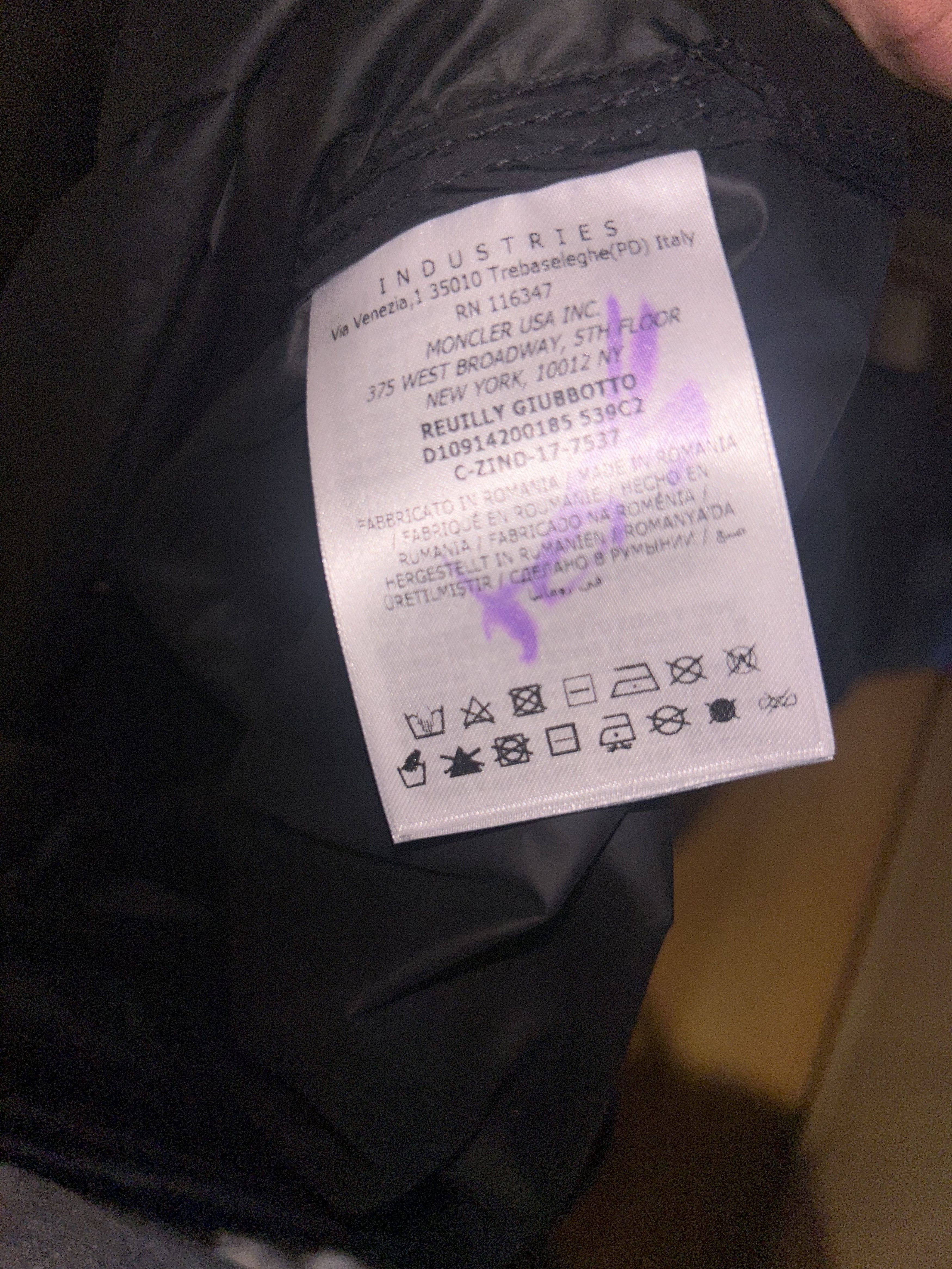 Moncler Rain coat oversize Size US L / EU 52-54 / 3 - 8 Thumbnail