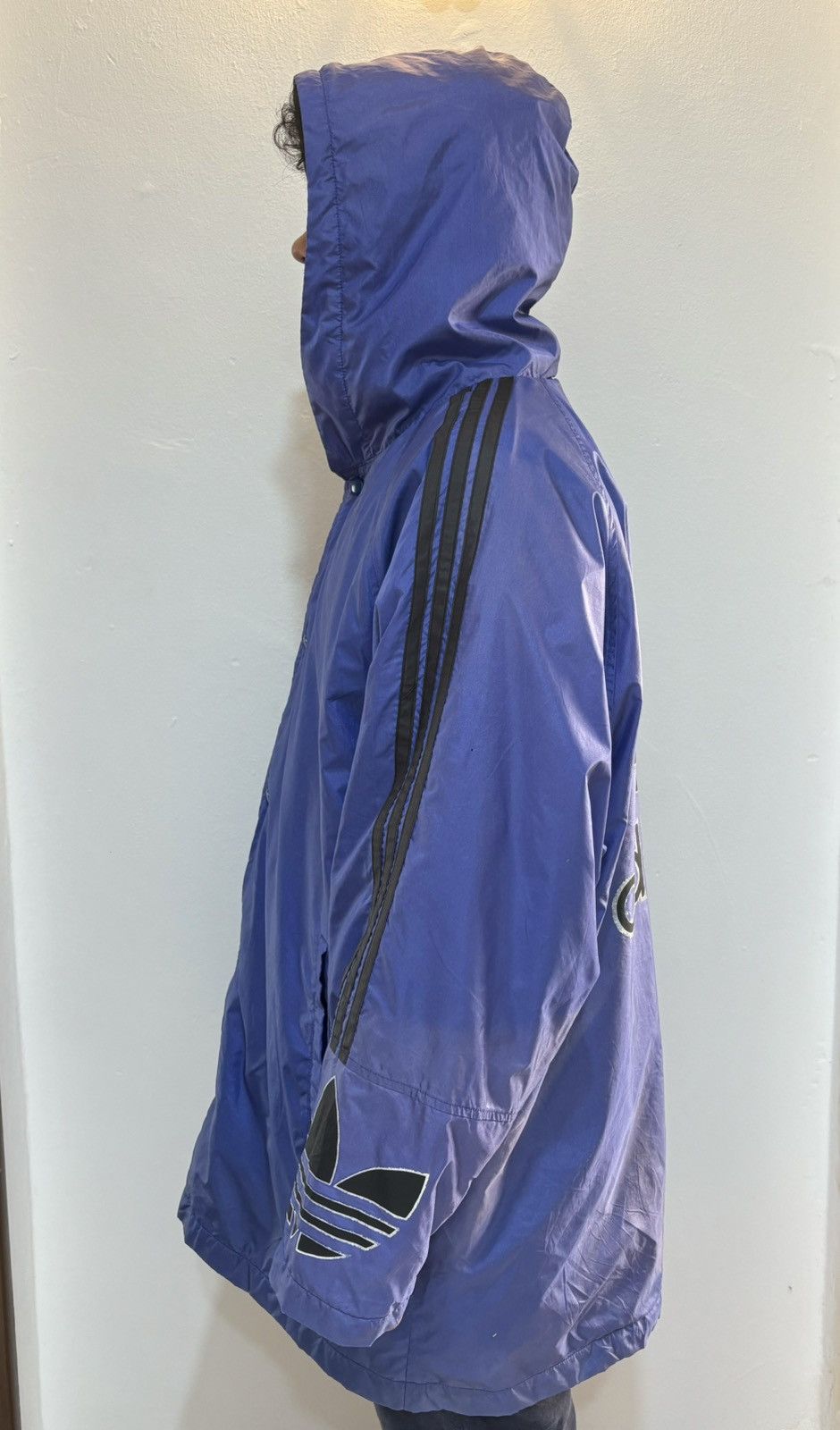 Adidas × Vintage 90s Adidas Big Logo Parka Jacket Size US L / EU 52-54 / 3 - 16 Thumbnail