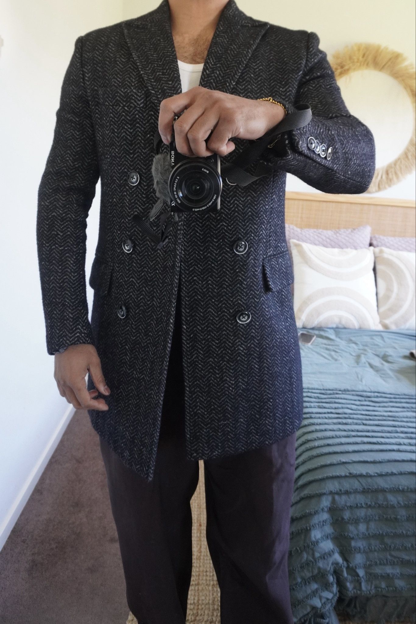Other Politix Wool Blend Coat Size US M / EU 48-50 / 2 - 1 Thumbnail
