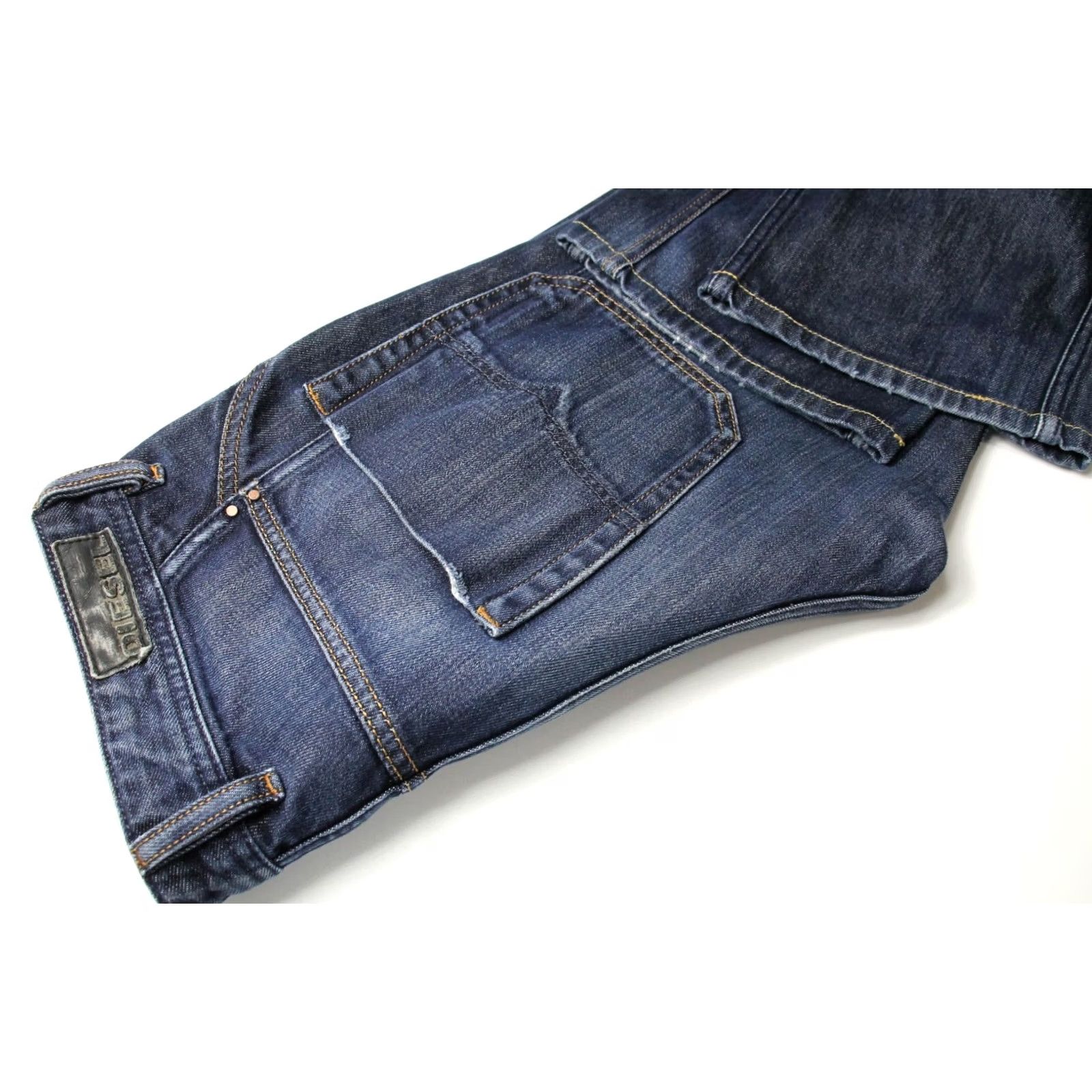 Diesel Diesel Bonsky 008ST Jeans Men's W30/L32 Straight Fit Button Fly Distressed Jeans Size US 30 / EU 46 - 5 Thumbnail