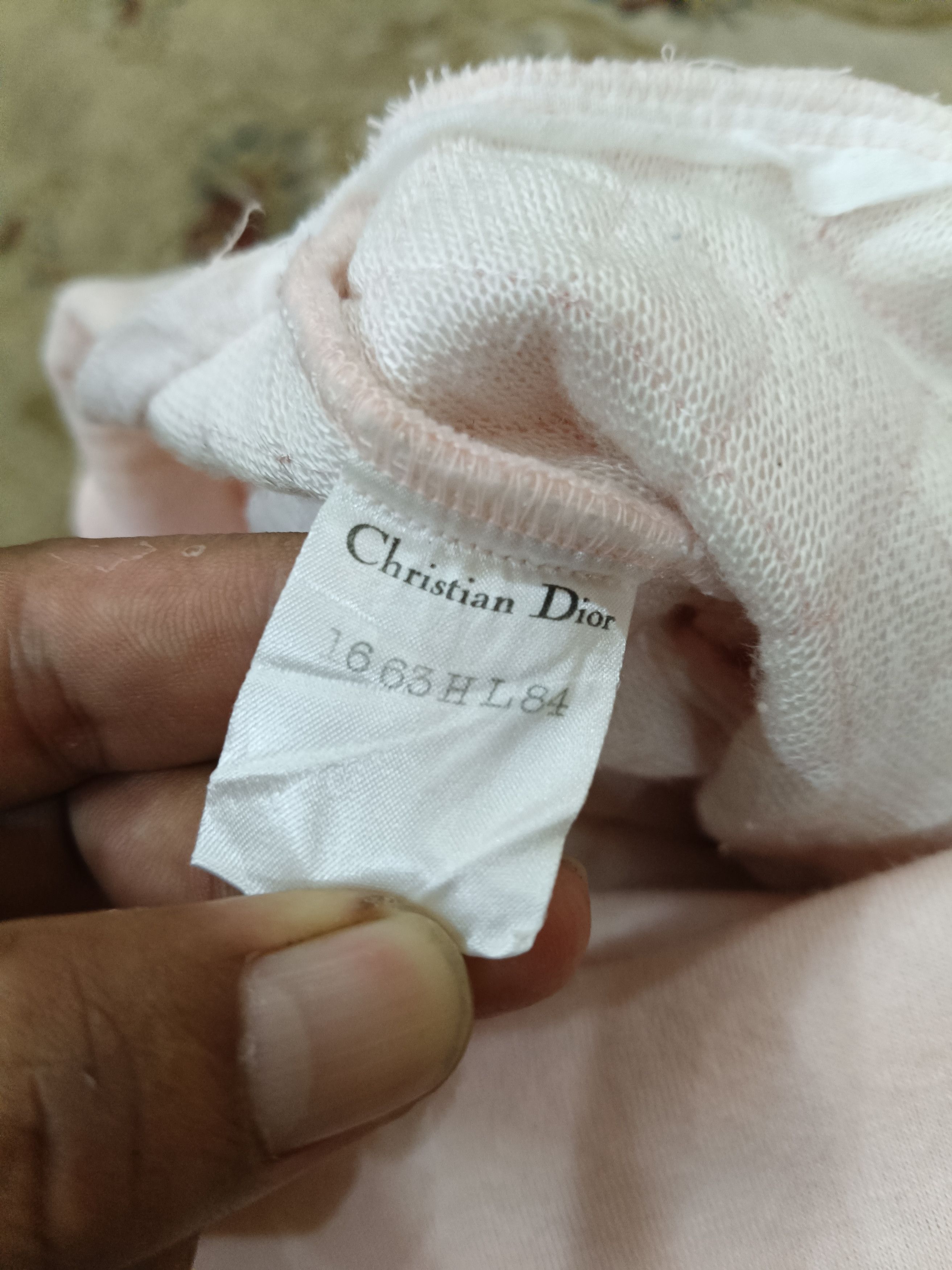Christian Dior Monsieur × Dior × Vintage Vintage CD Velvet Lingerie Size ONE SIZE - 8 Thumbnail
