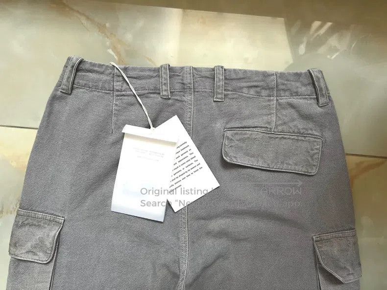 Our Legacy Our Legacy Gravel color wide-leg workwear trousers Size US 32 / EU 48 - 9 Thumbnail