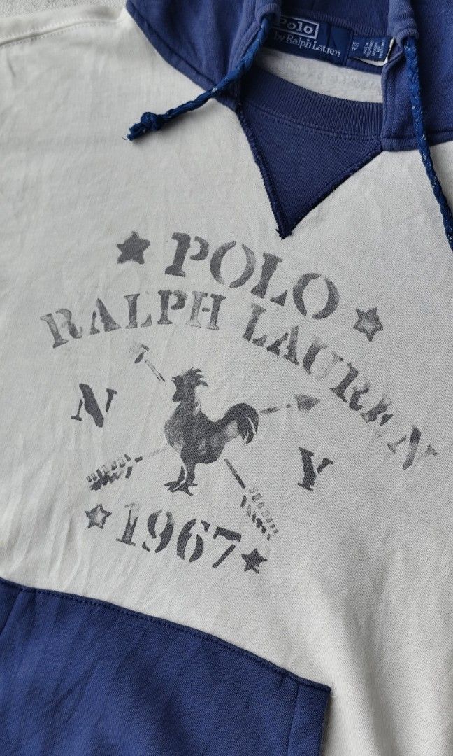 Vintage polo Ralph laurent hoodie vintage Size US M / EU 48-50 / 2 - 3 Thumbnail