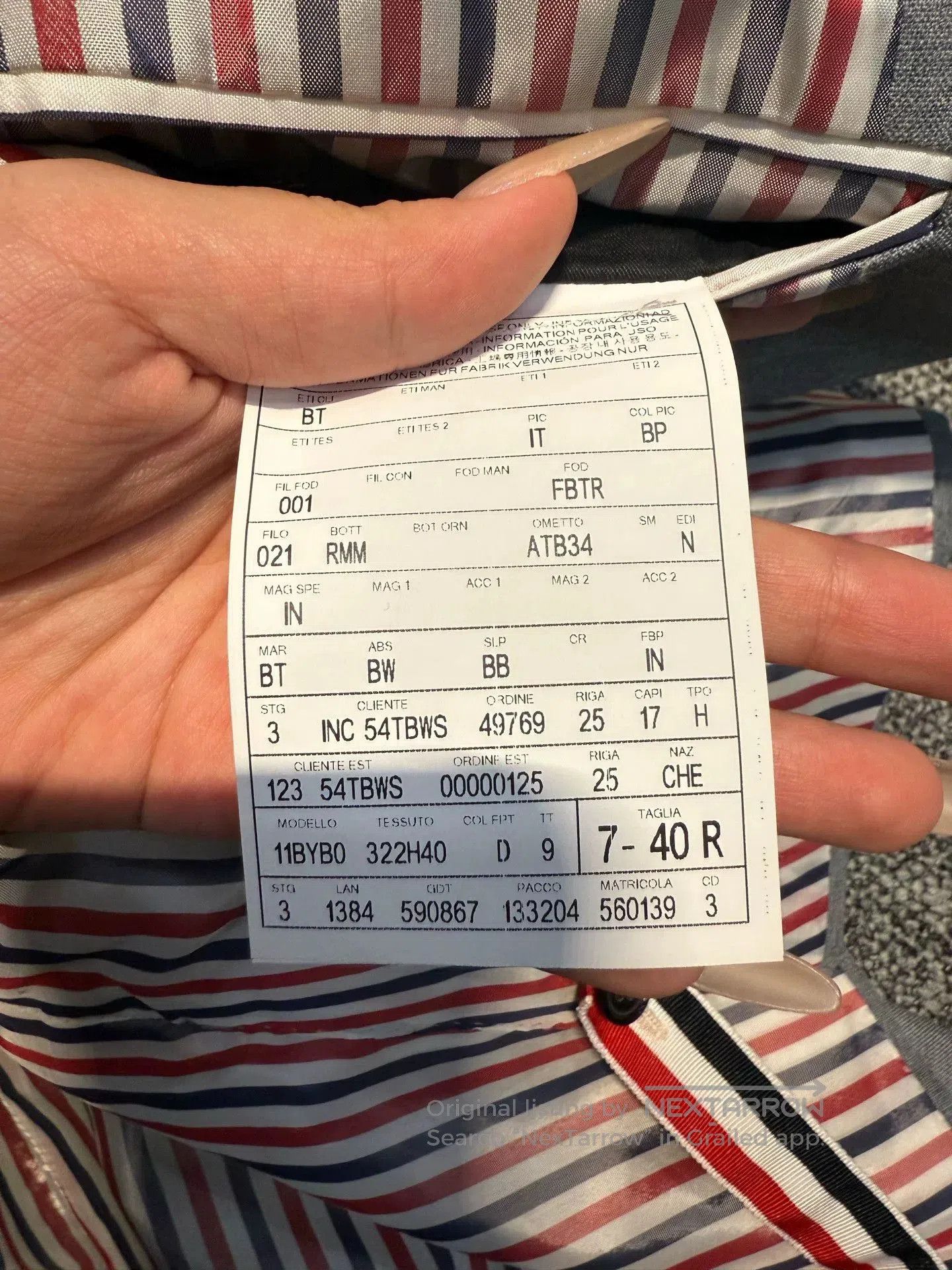 Thom Browne Thom Browne Size 40 Suit Jacket. Size US XXS / EU 40 - 5 Thumbnail