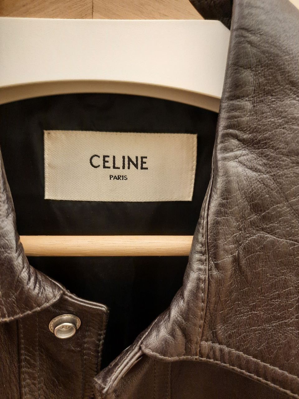 Celine Leather Trucker Blouson Jacket Size US S / EU 44-46 / 1 - 3 Thumbnail