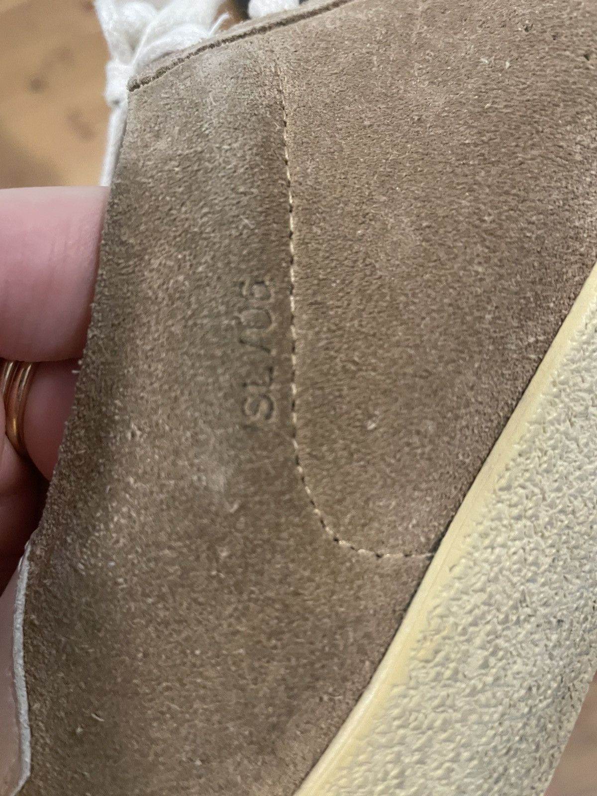 Saint Laurent Paris Saint Laurent Paris light brown suede sneakers Size US 11 / EU 44 - 7 Thumbnail