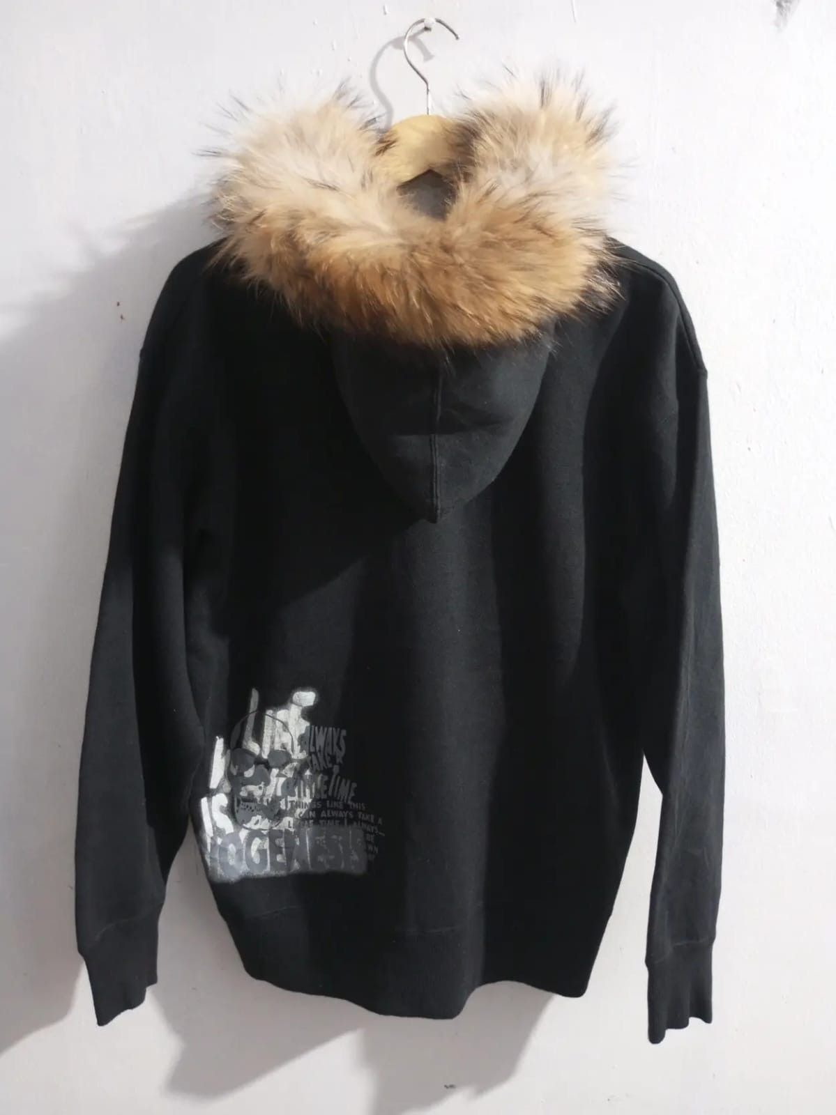 Japanese Brand Beaumere pullover poem fur hoodie Size US L / EU 52-54 / 3 - 3 Thumbnail